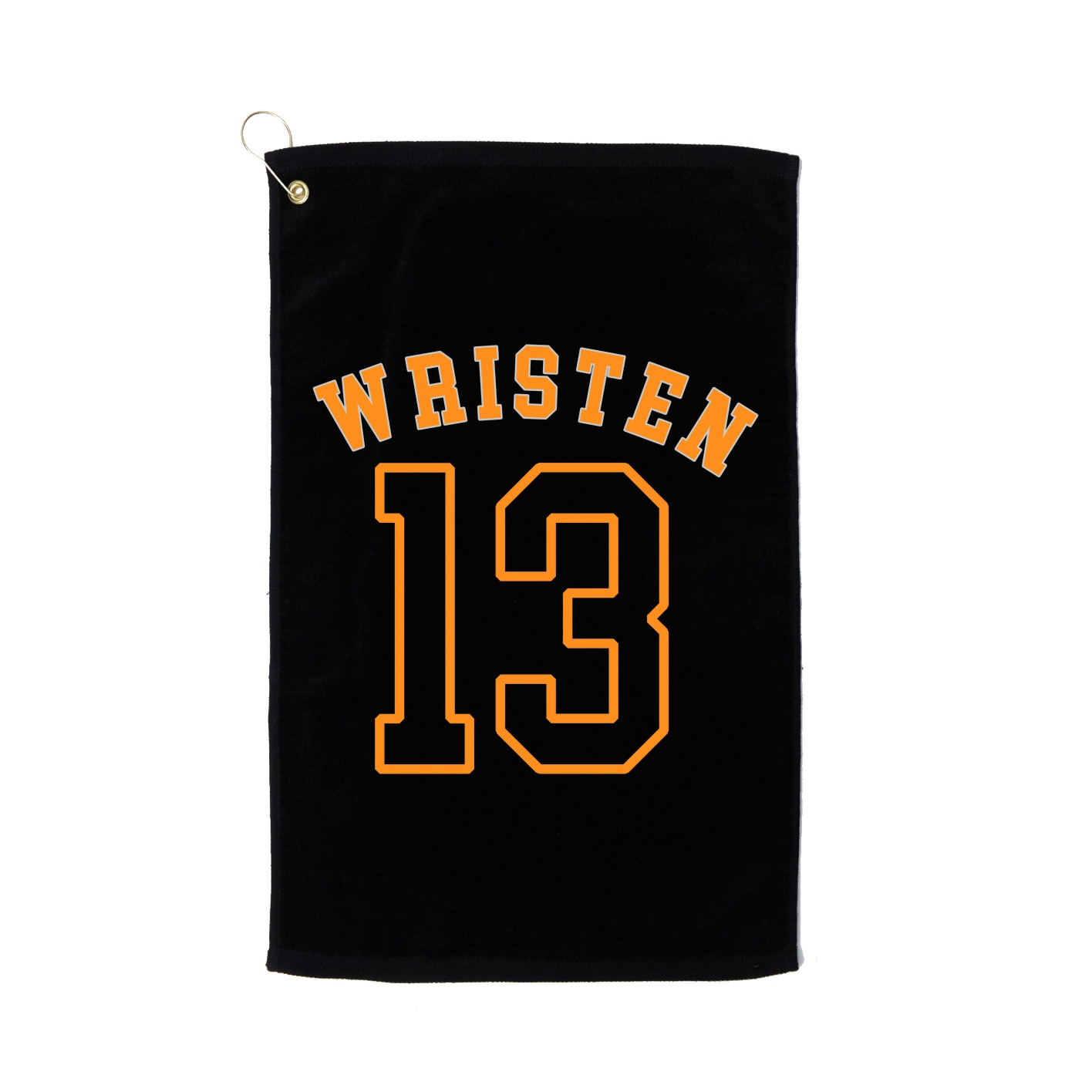 Golf Towel — Shirsey Arch in Black