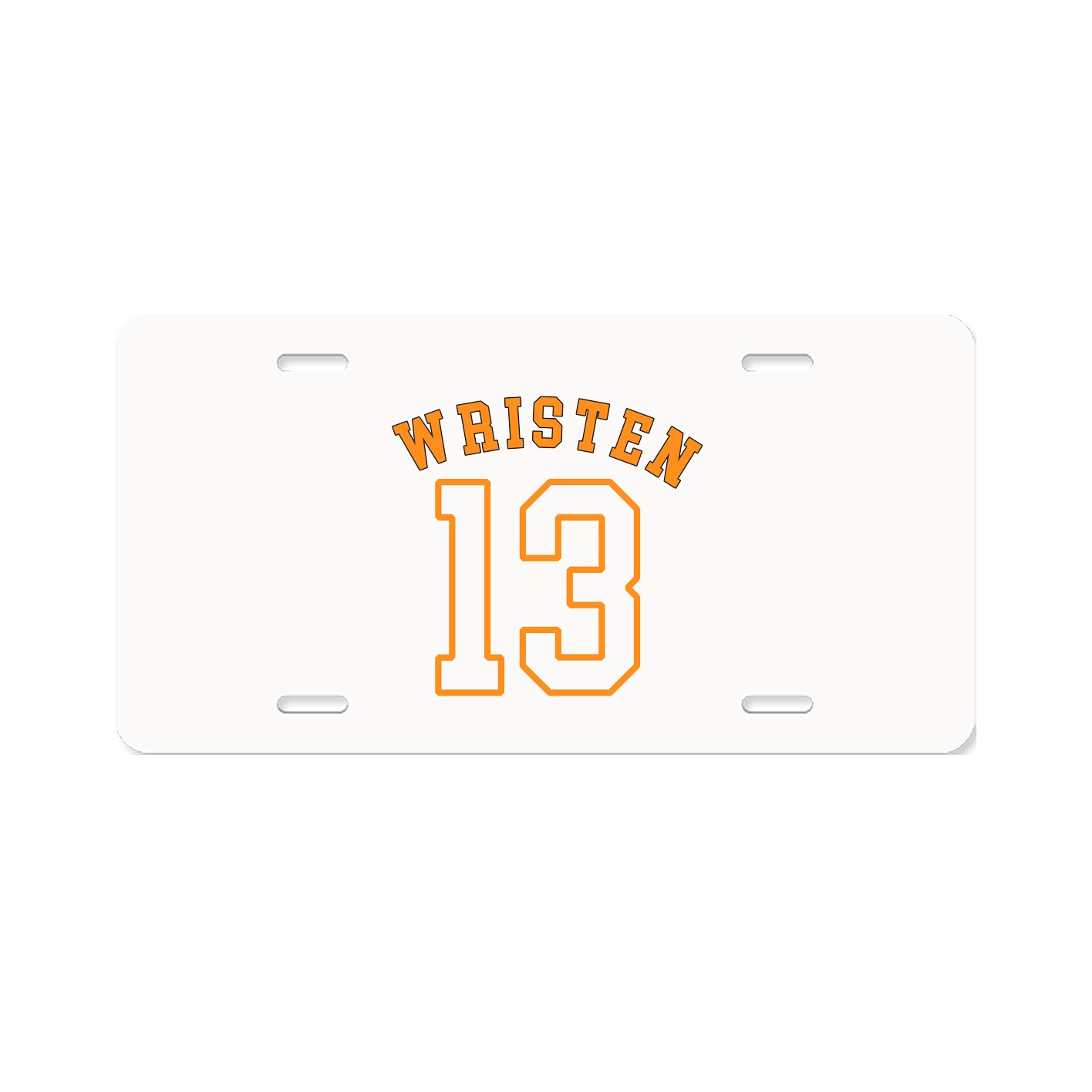 License Plate — Shirsey Arch in Classic