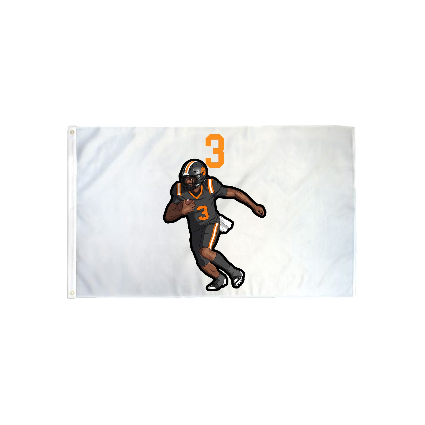 3x5 Flag — Number Top in Classic