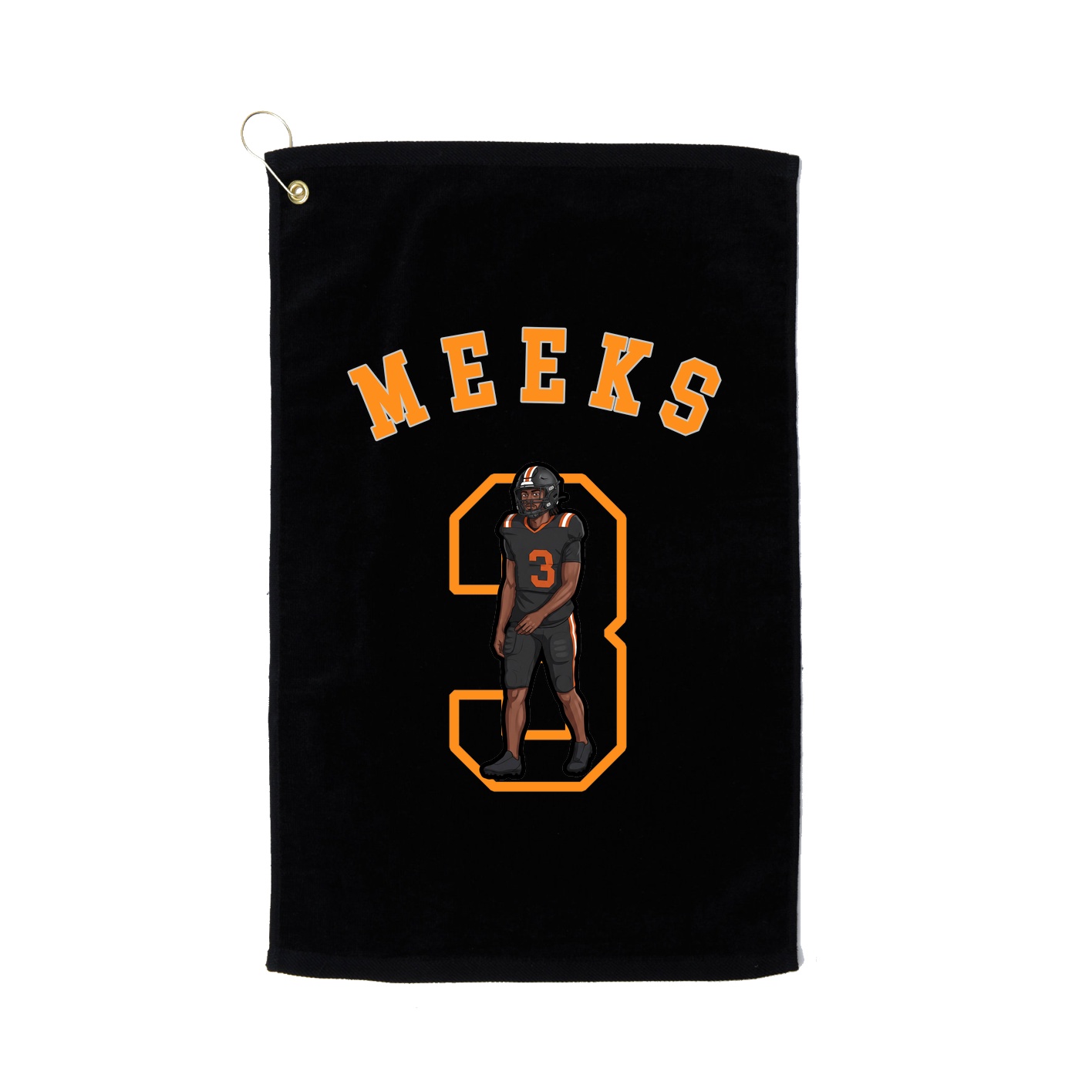 Golf Towel — Shirsey Arch in Black