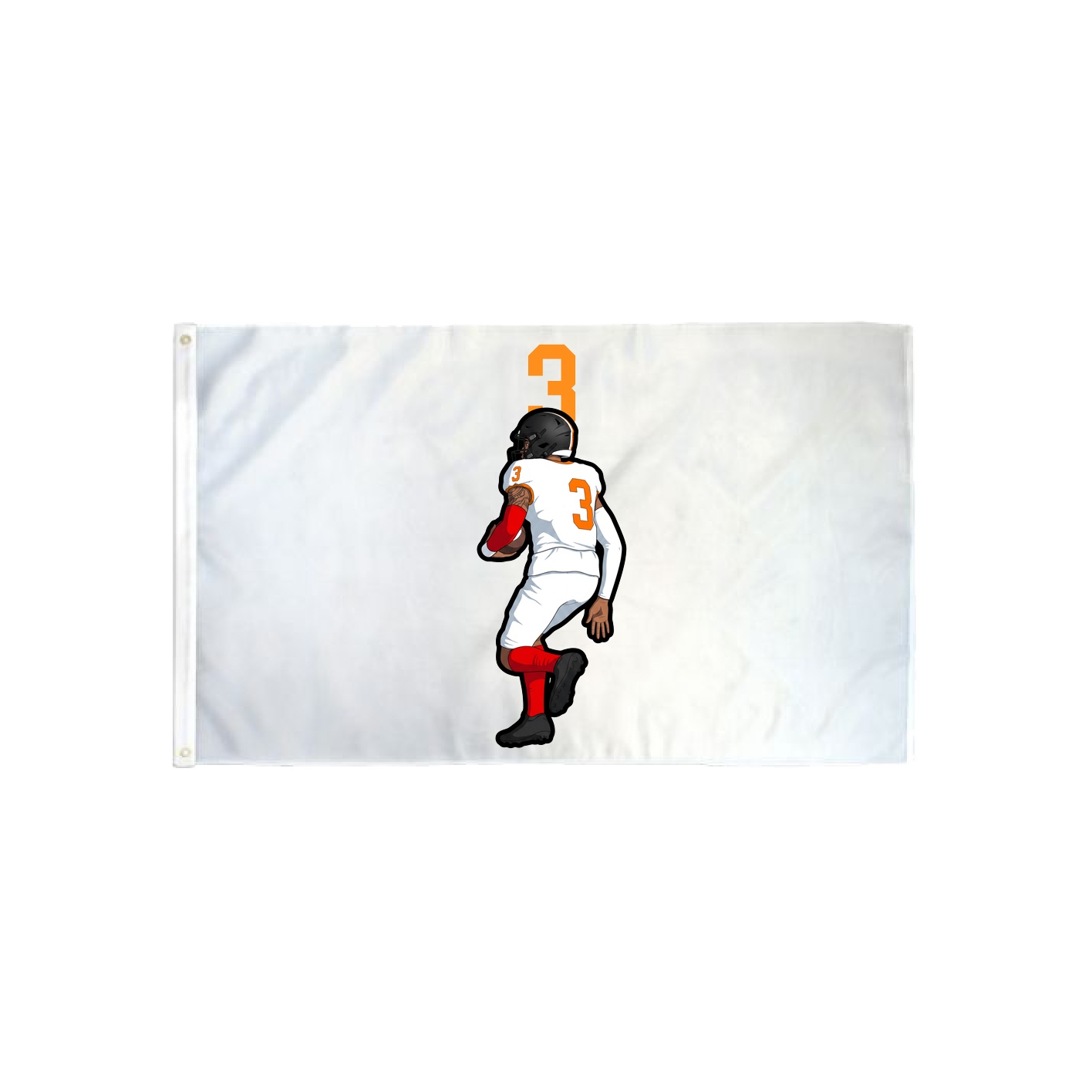 3x5 Flag — Number Top in Classic