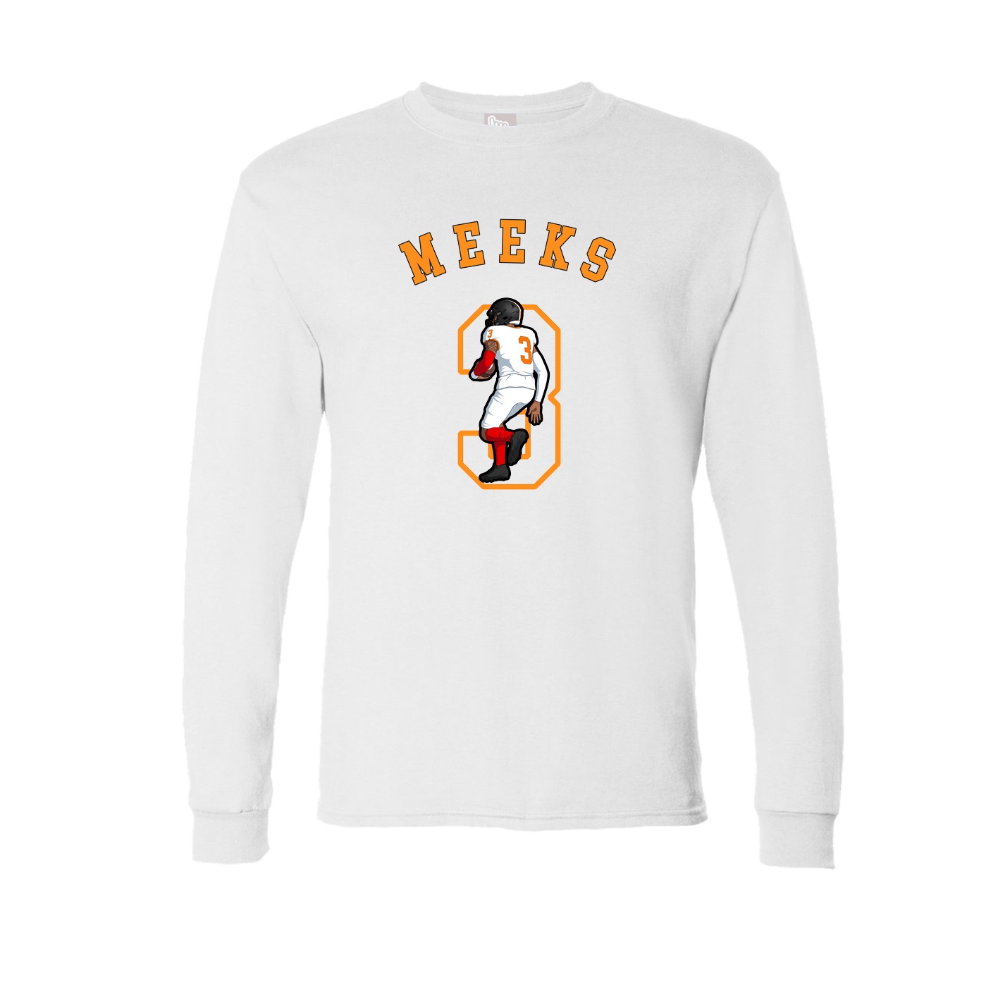 Long Sleeve Tee — Shirsey Arch in White