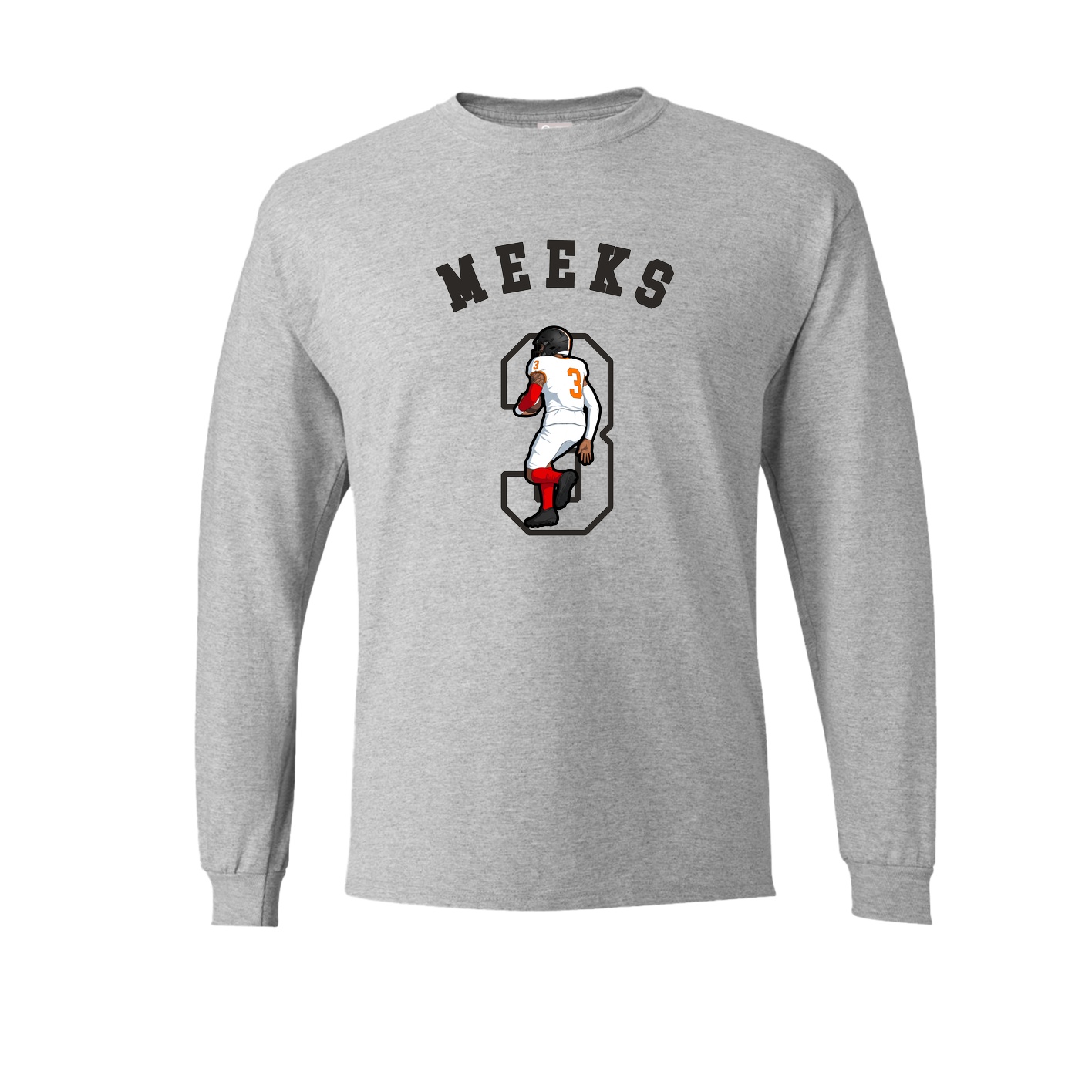 Long Sleeve Tee — Shirsey Arch in Grey