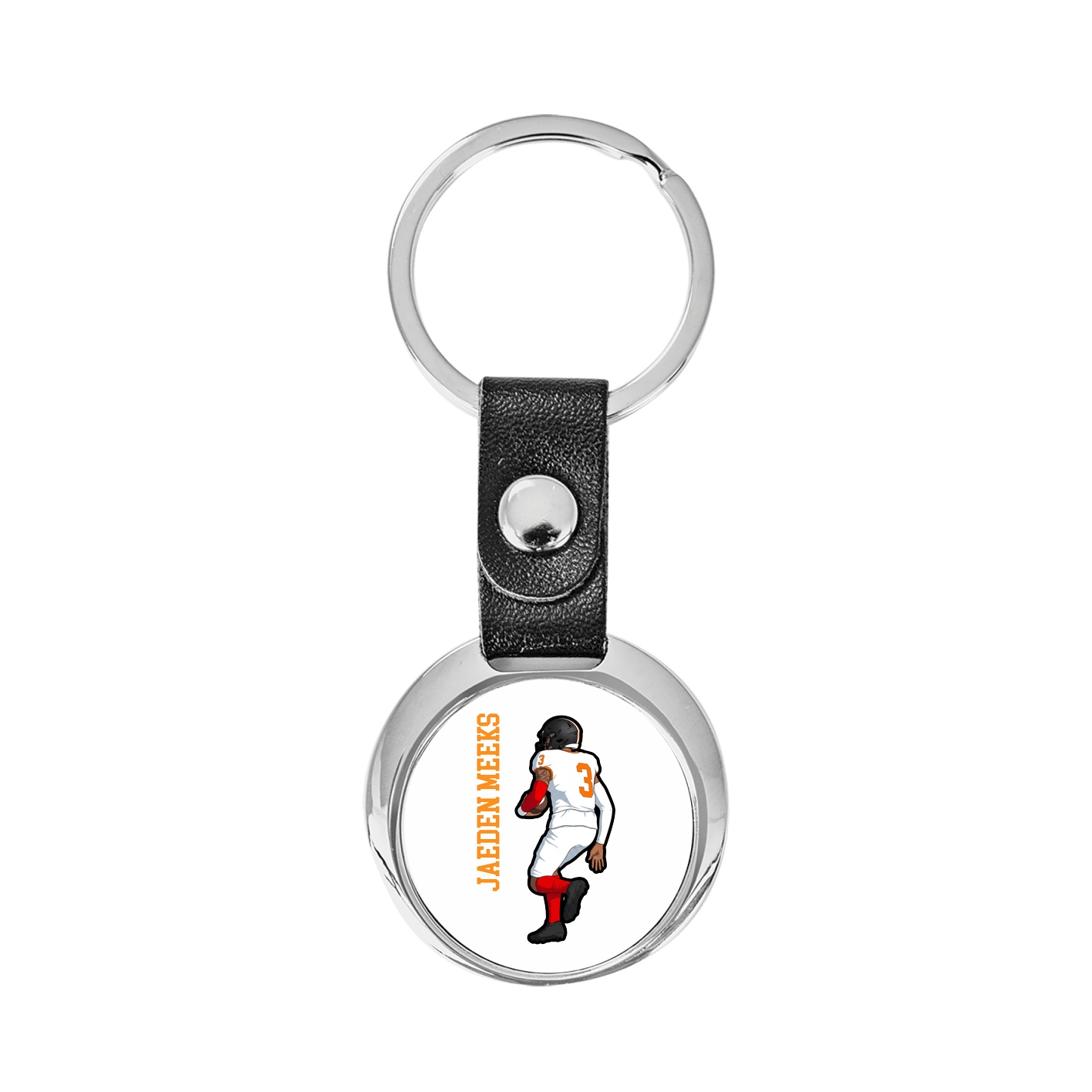 Key Chain — Name Vertical in Classic