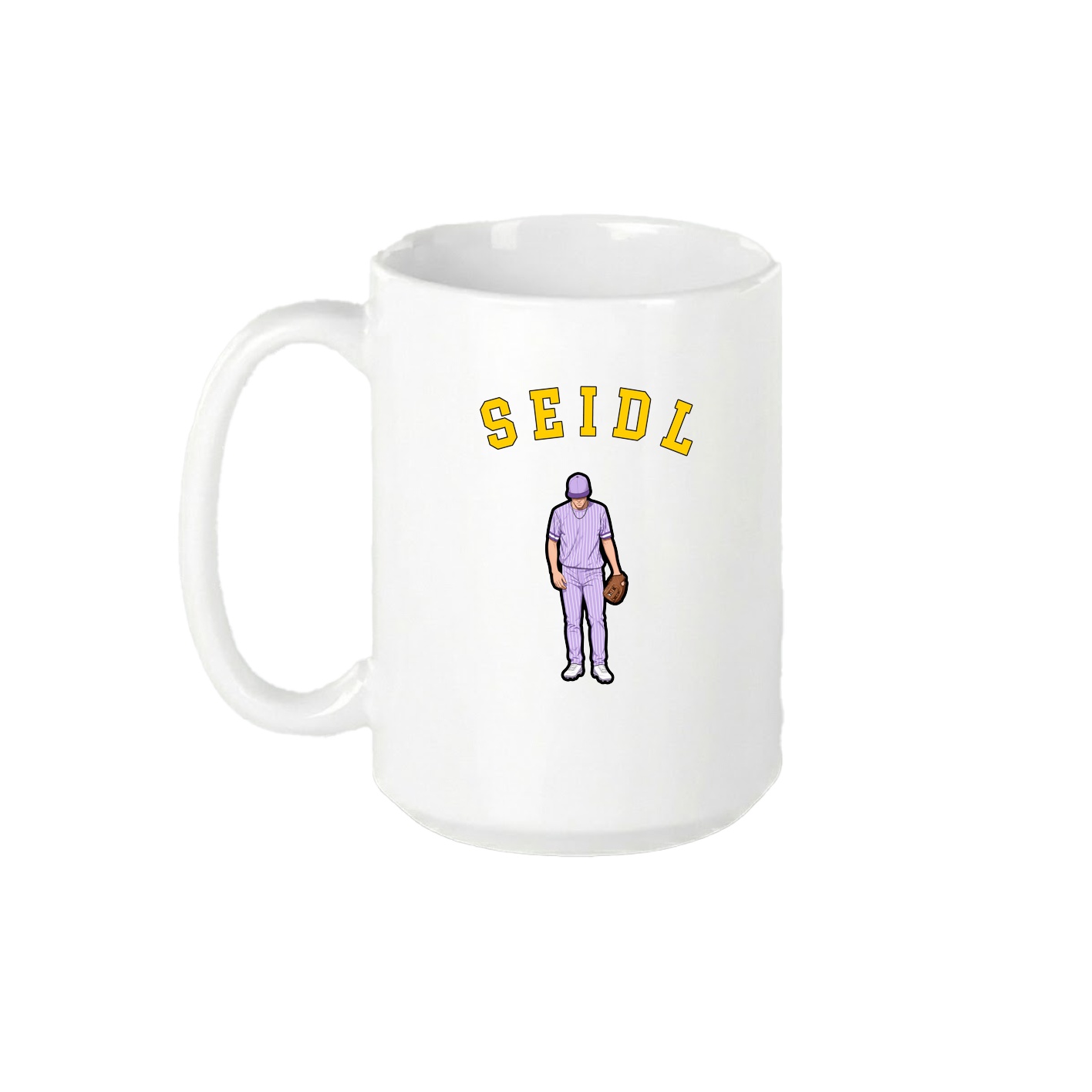 15oz Coffee Mug — Shirsey Arch in White