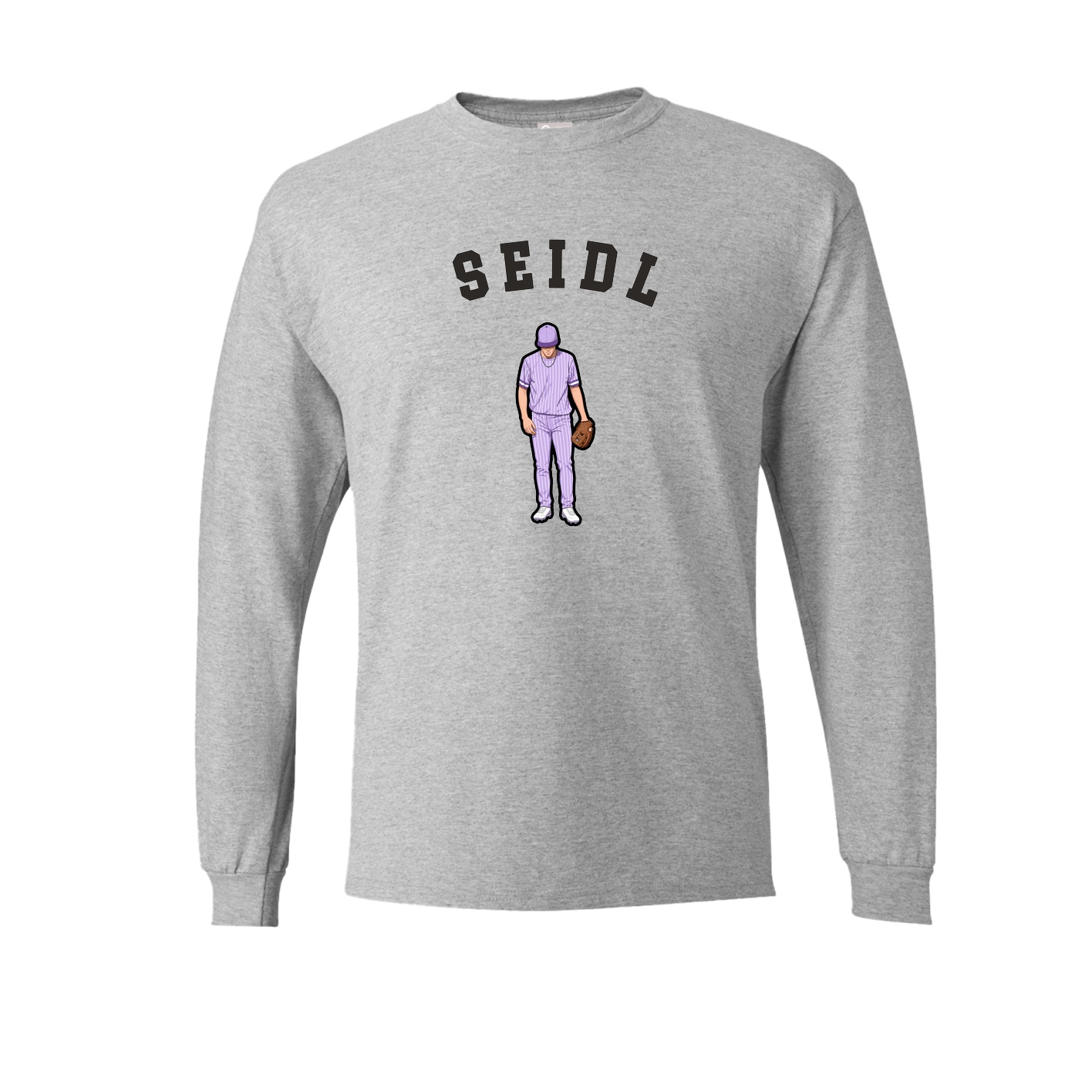 Long Sleeve Tee — Shirsey Arch in Grey
