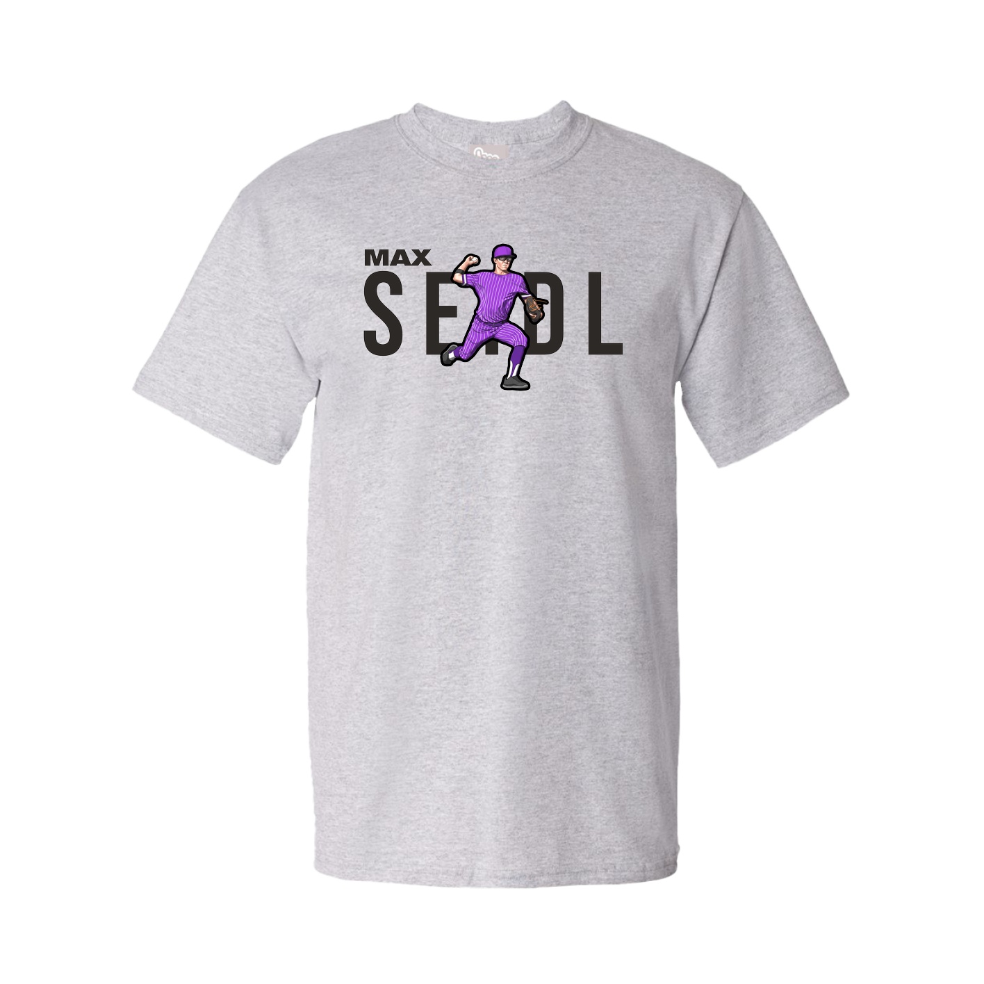 Youth Tee — Player Name in Grey