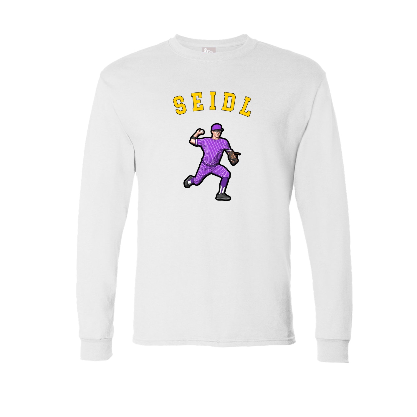 Long Sleeve Tee — Shirsey Arch in White