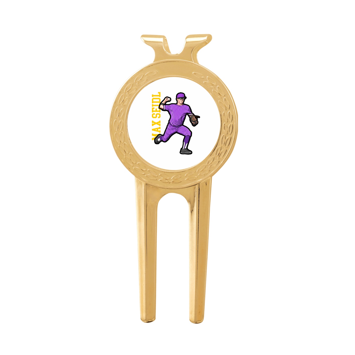 Divot Tool with Ball Marker — Name Vertical in Classic