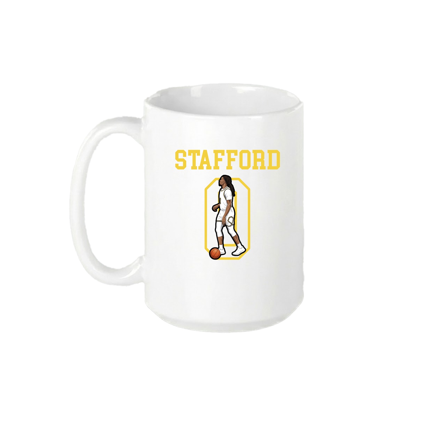 15oz Coffee Mug — Shirsey in White