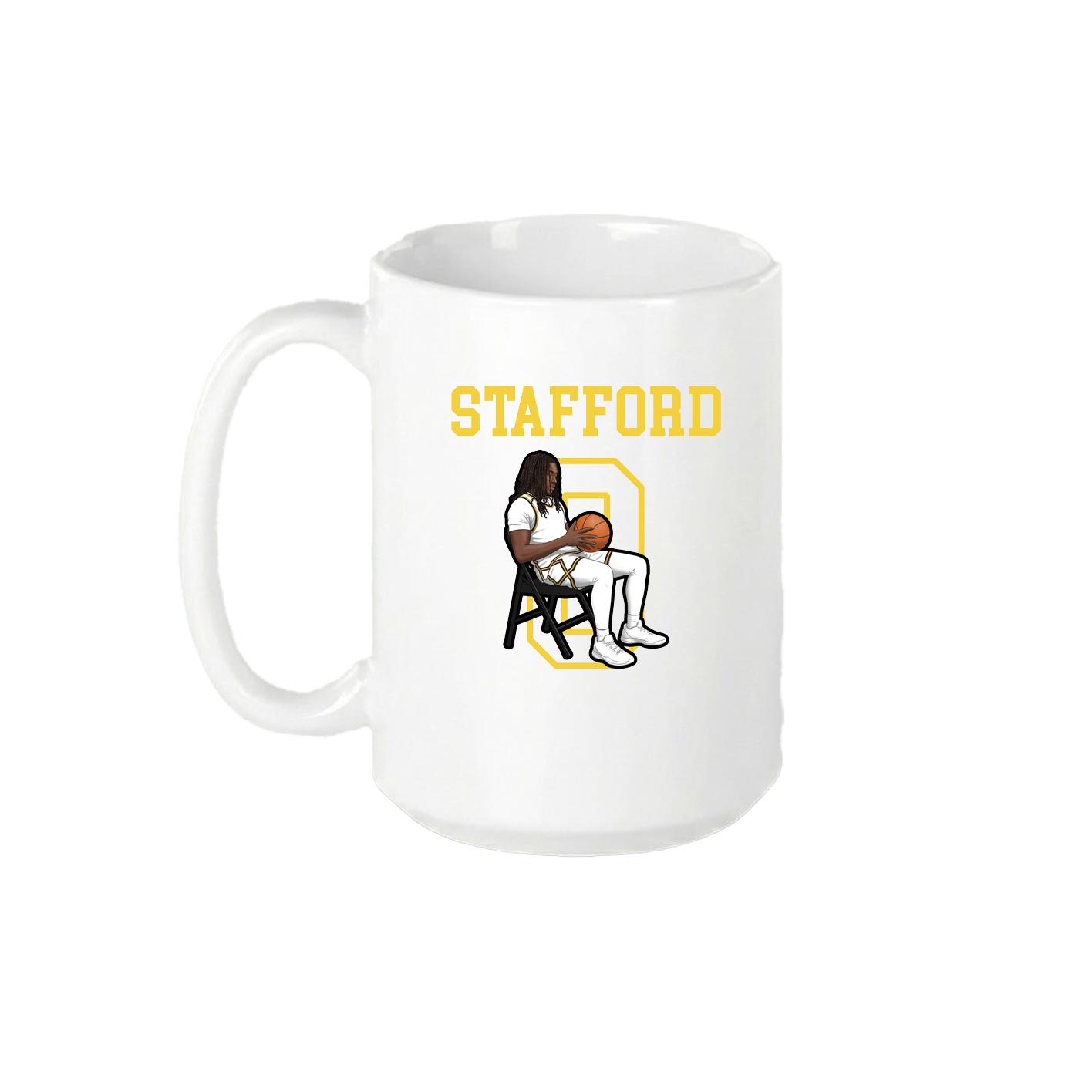15oz Coffee Mug — Shirsey in White
