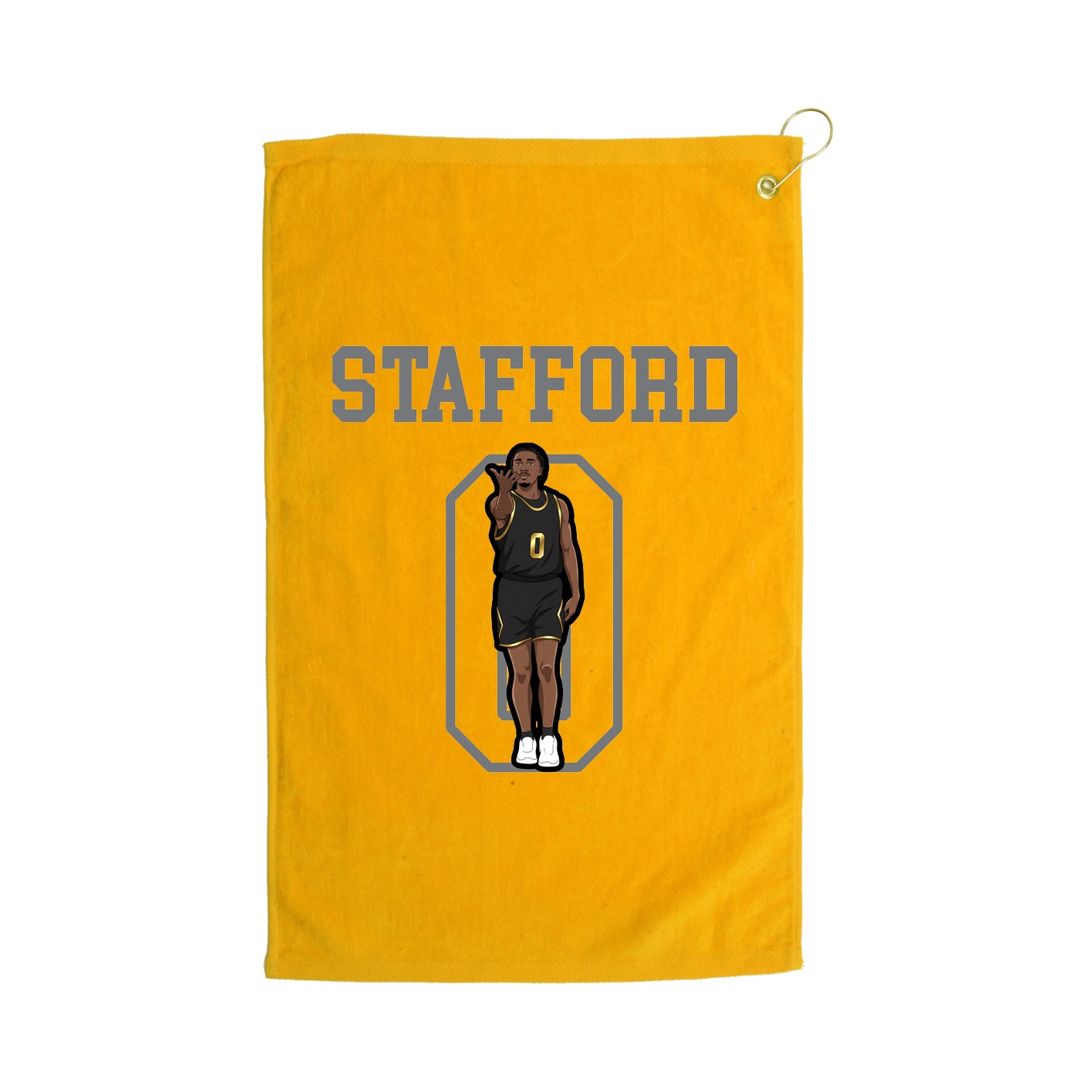 Golf Towel — Shirsey in Gold