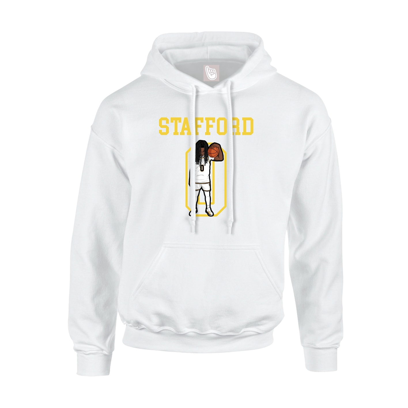 Youth Hoodie — Shirsey in White
