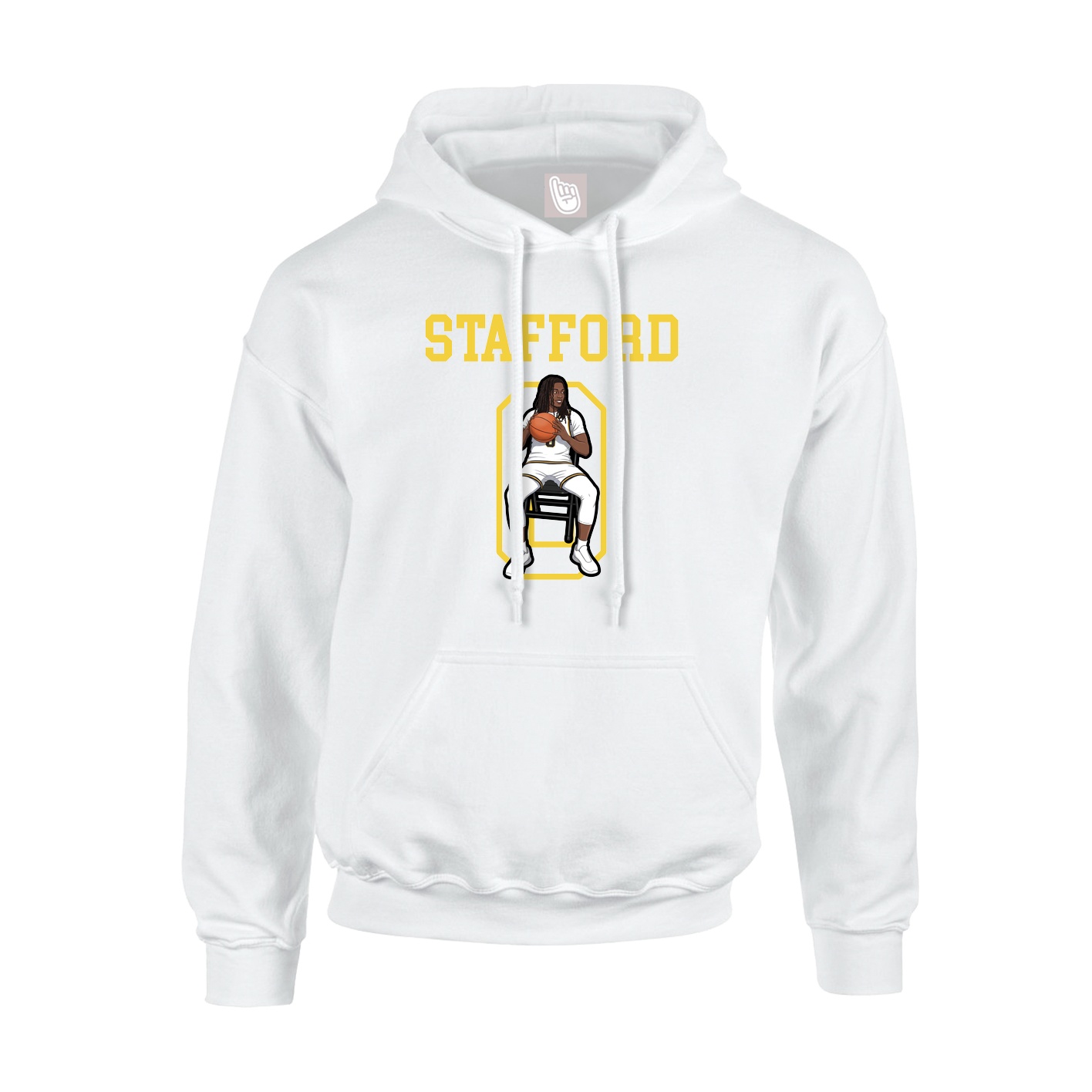 Youth Hoodie — Shirsey in White