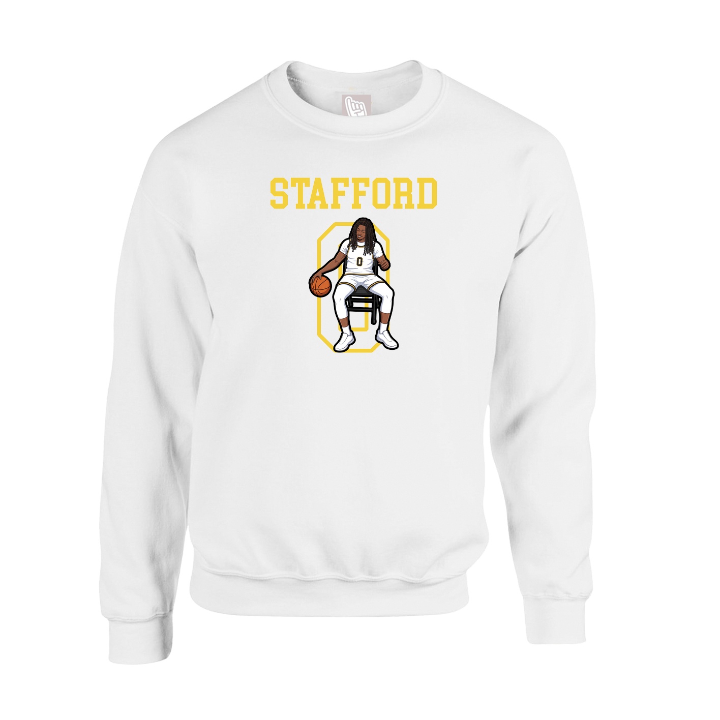 Fleece Crew — Shirsey in White