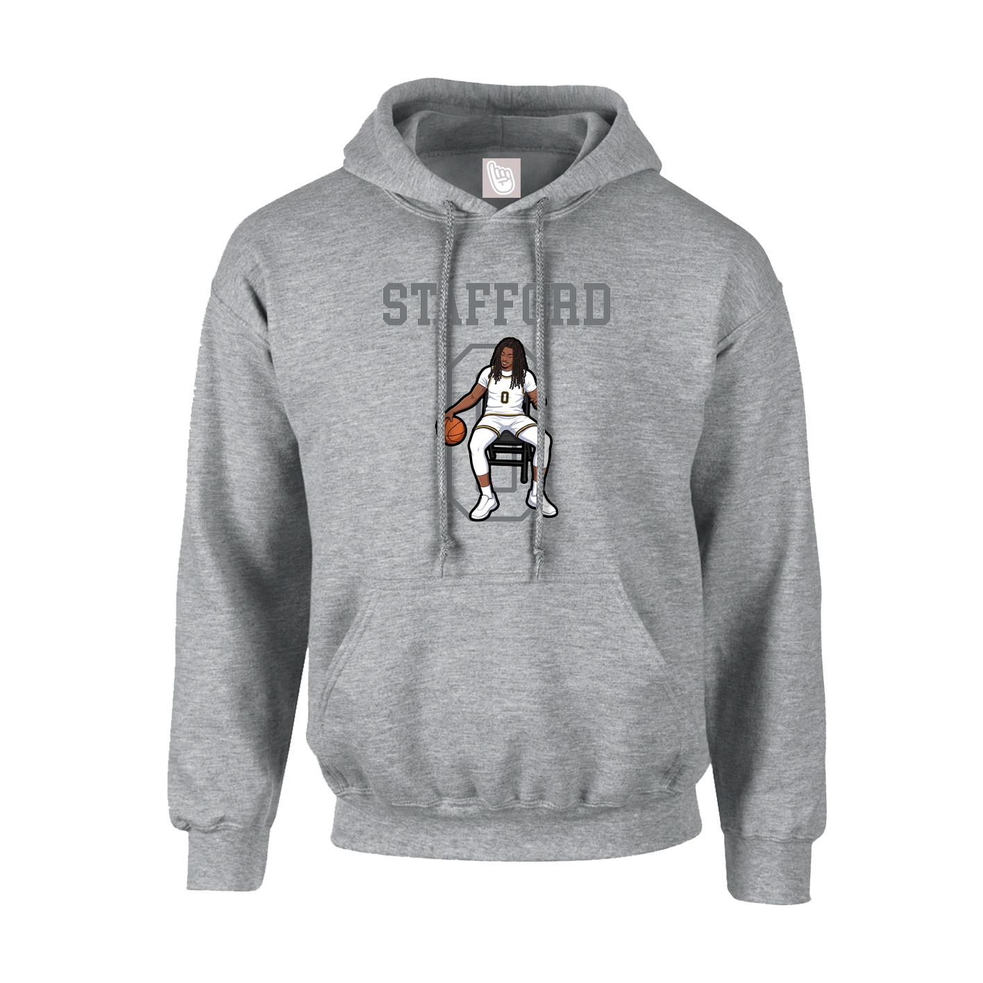 Youth Hoodie — Shirsey in Grey