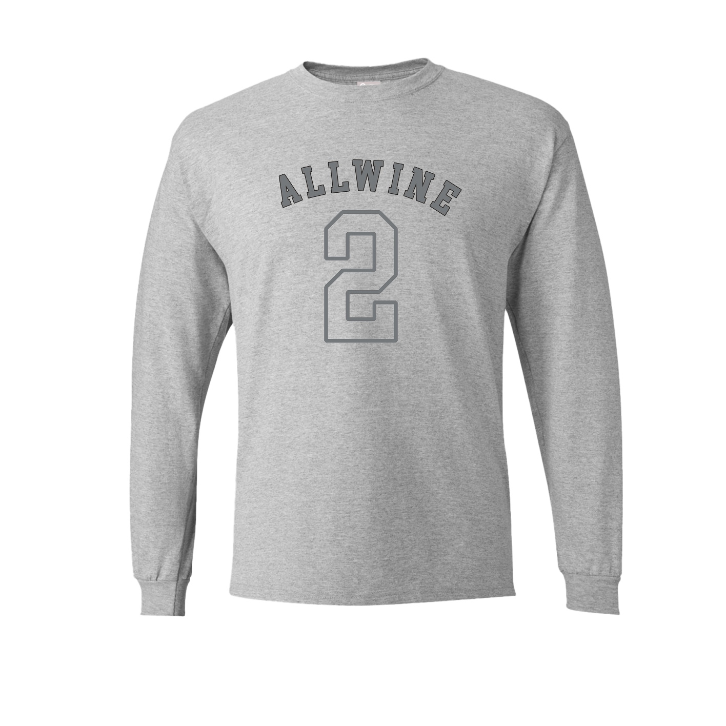 Long Sleeve Tee — Shirsey Arch in Grey
