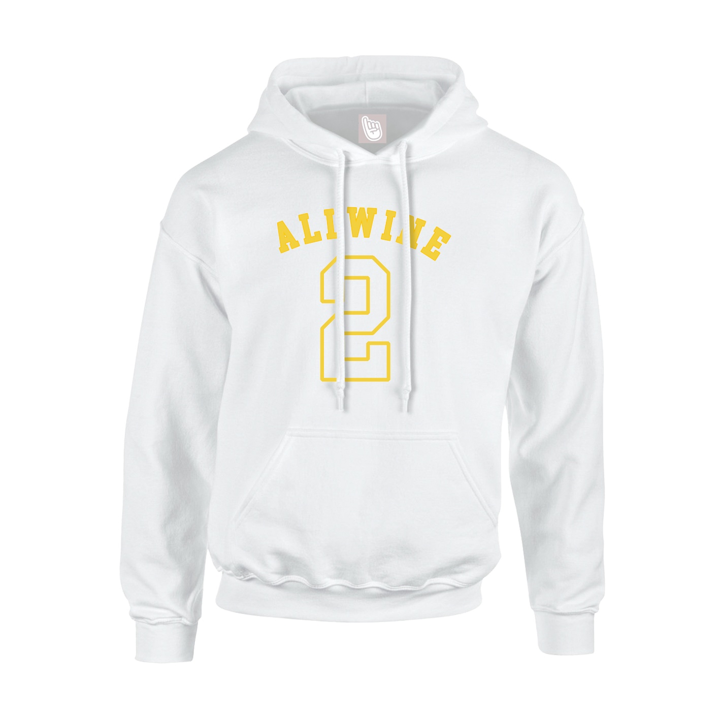 Hoodie — Shirsey Arch in White