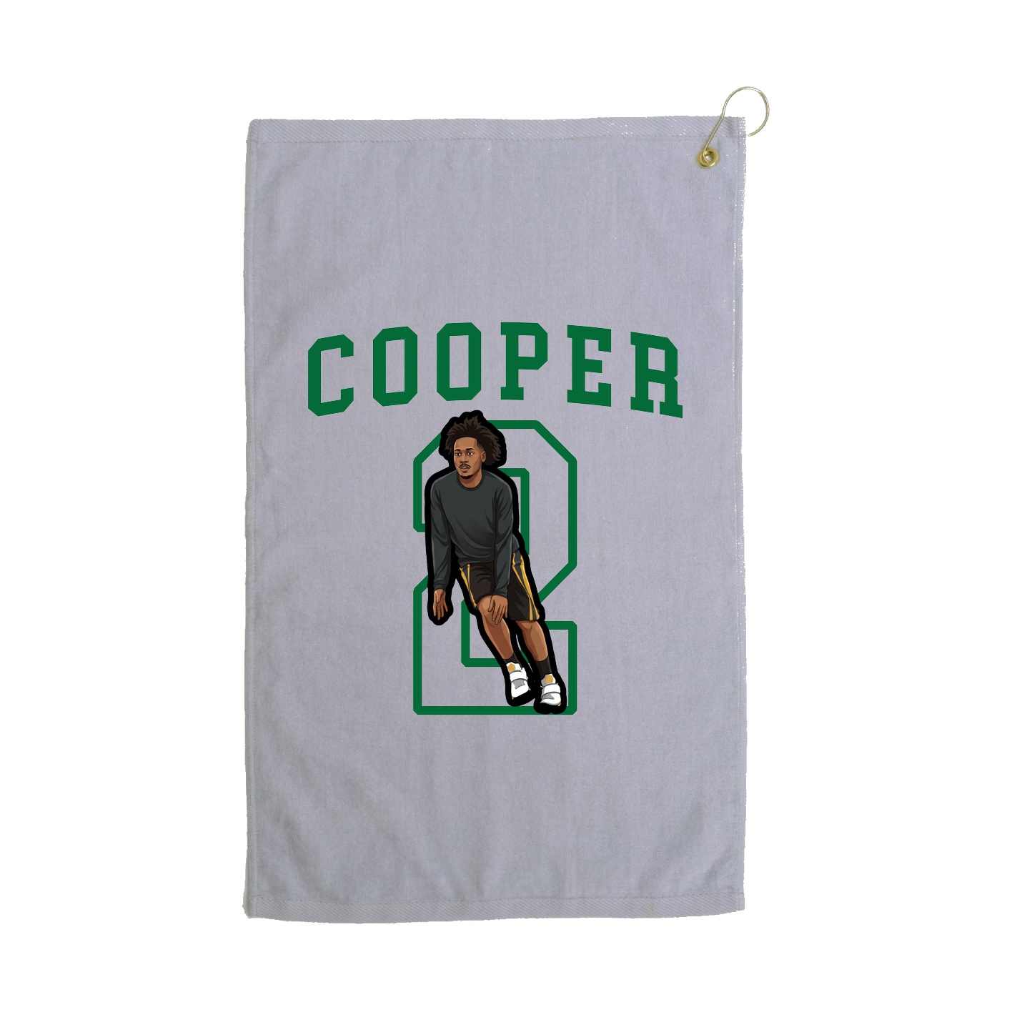 Golf Towel — Shirsey in Grey