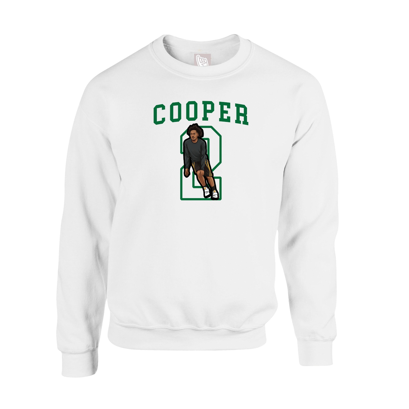 Fleece Crew — Shirsey in White