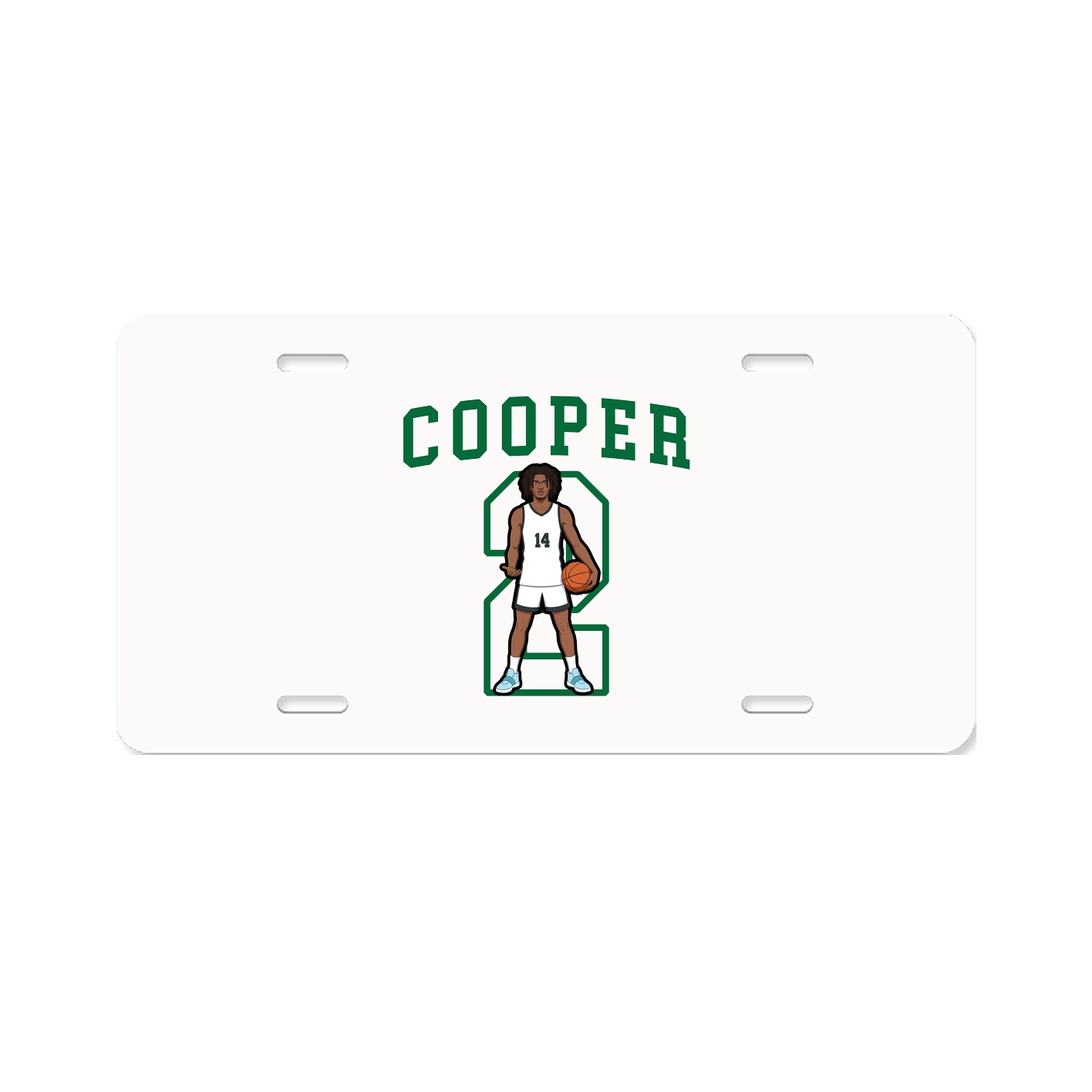 Aluminum License Plate