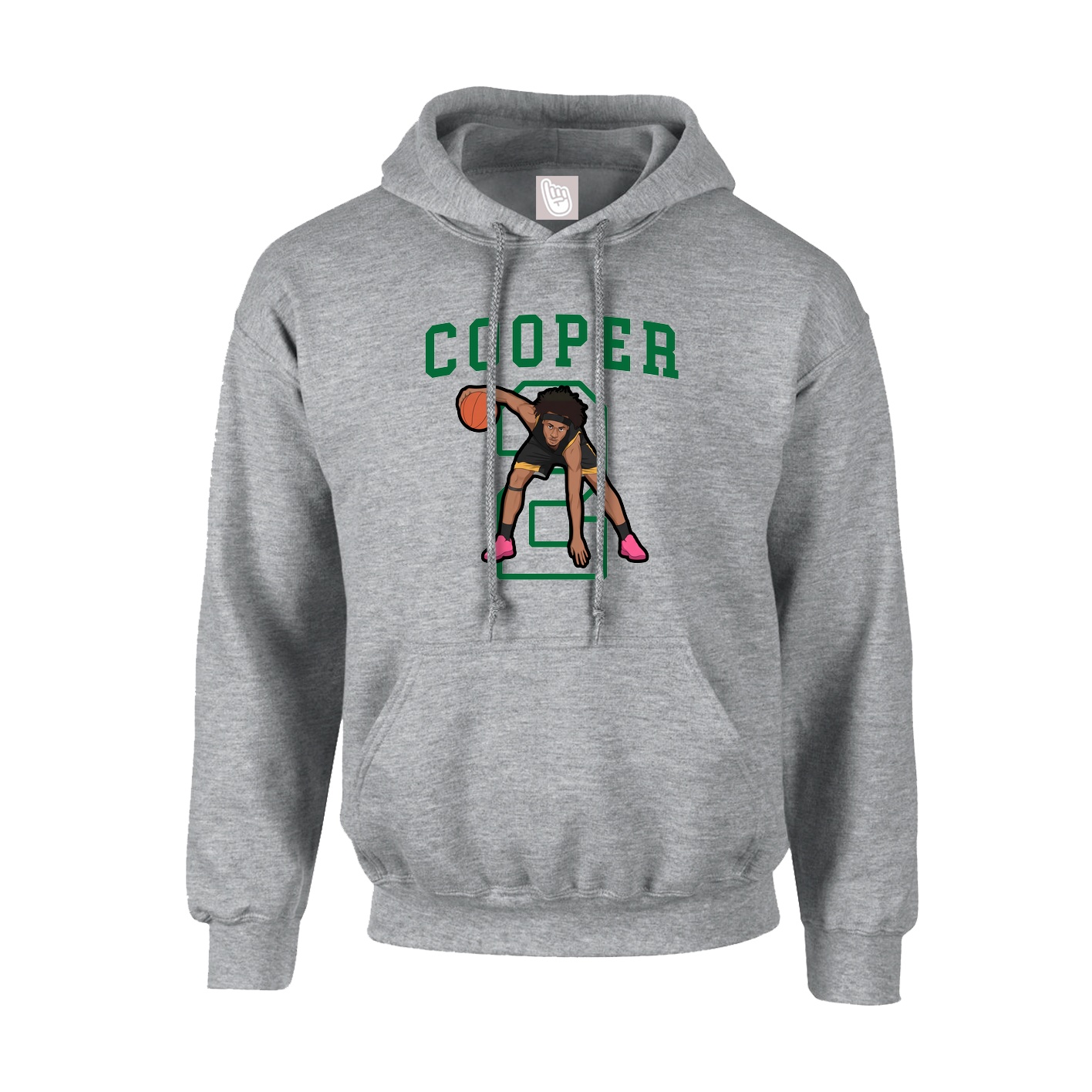 Hoodie — Shirsey in Grey
