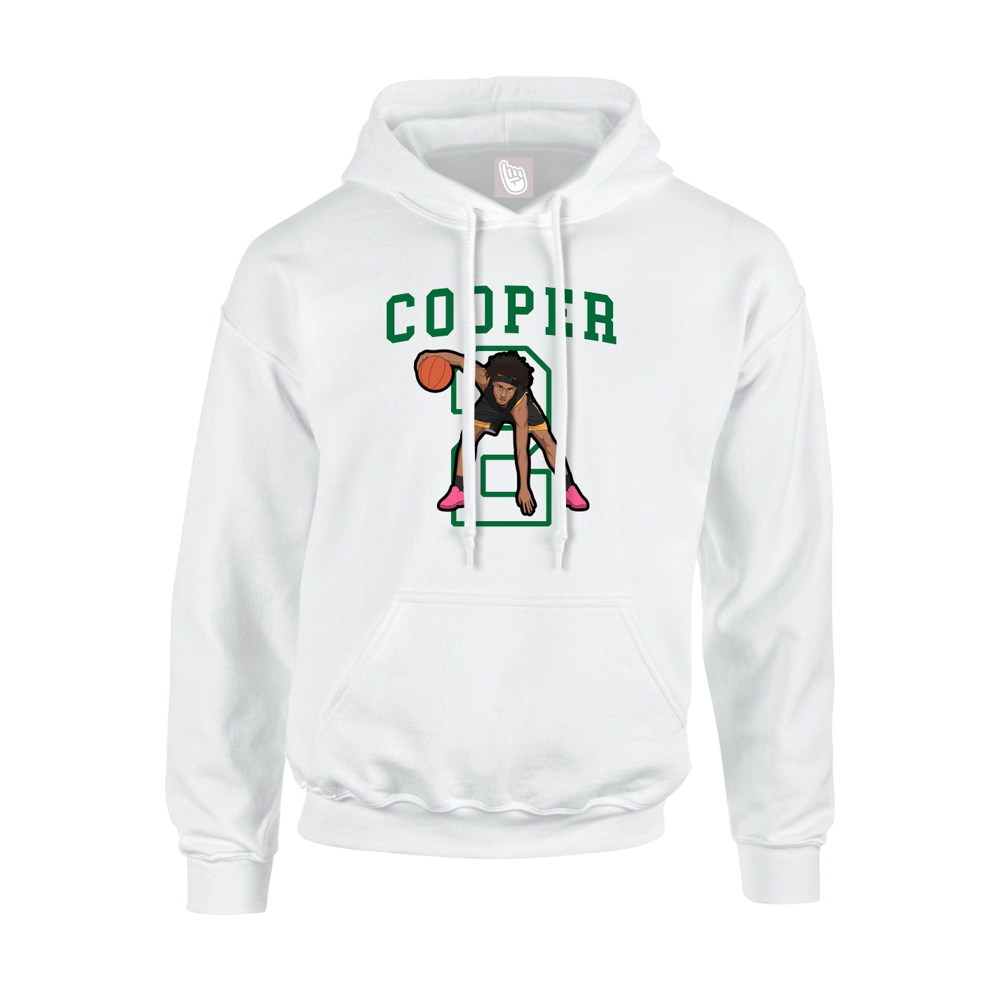 Youth Hoodie — Shirsey in White