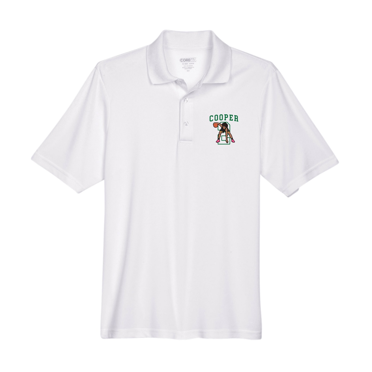 Performance Polo — Shirsey in White