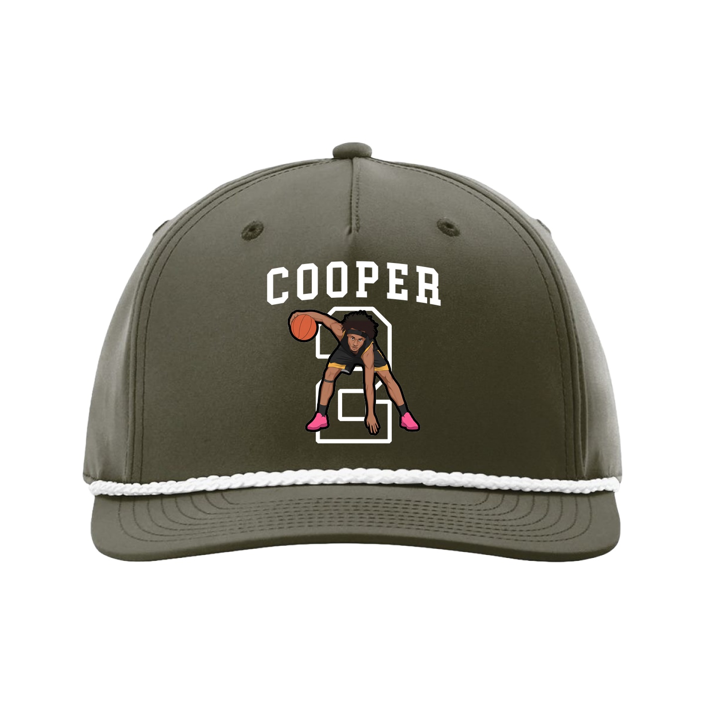 Five-Panel Classic Rope Cap — Shirsey in Green