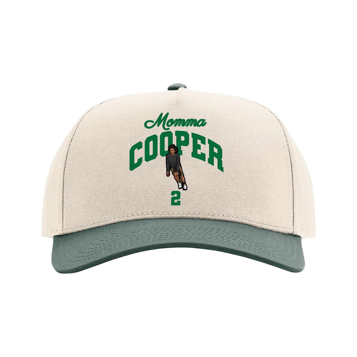 Full Fabric Five-Panel Champ Cap