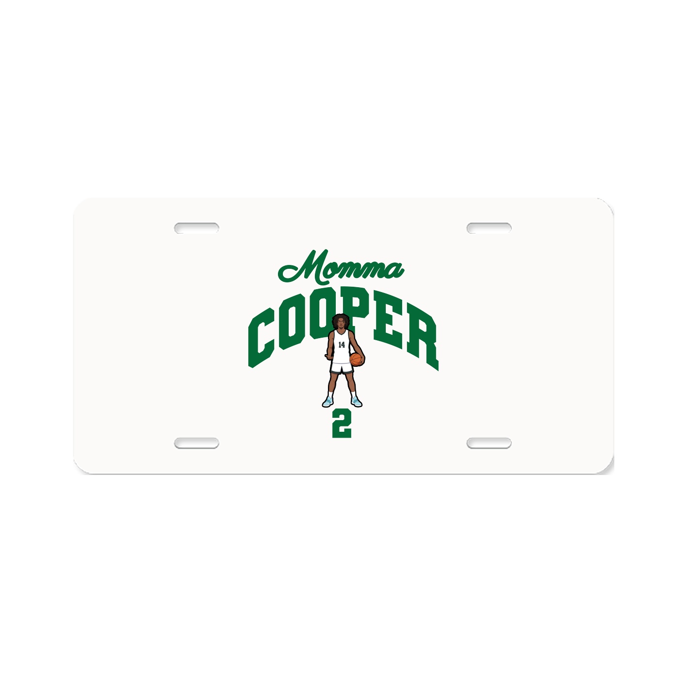 License Plate — Mothers Day Arch in Classic