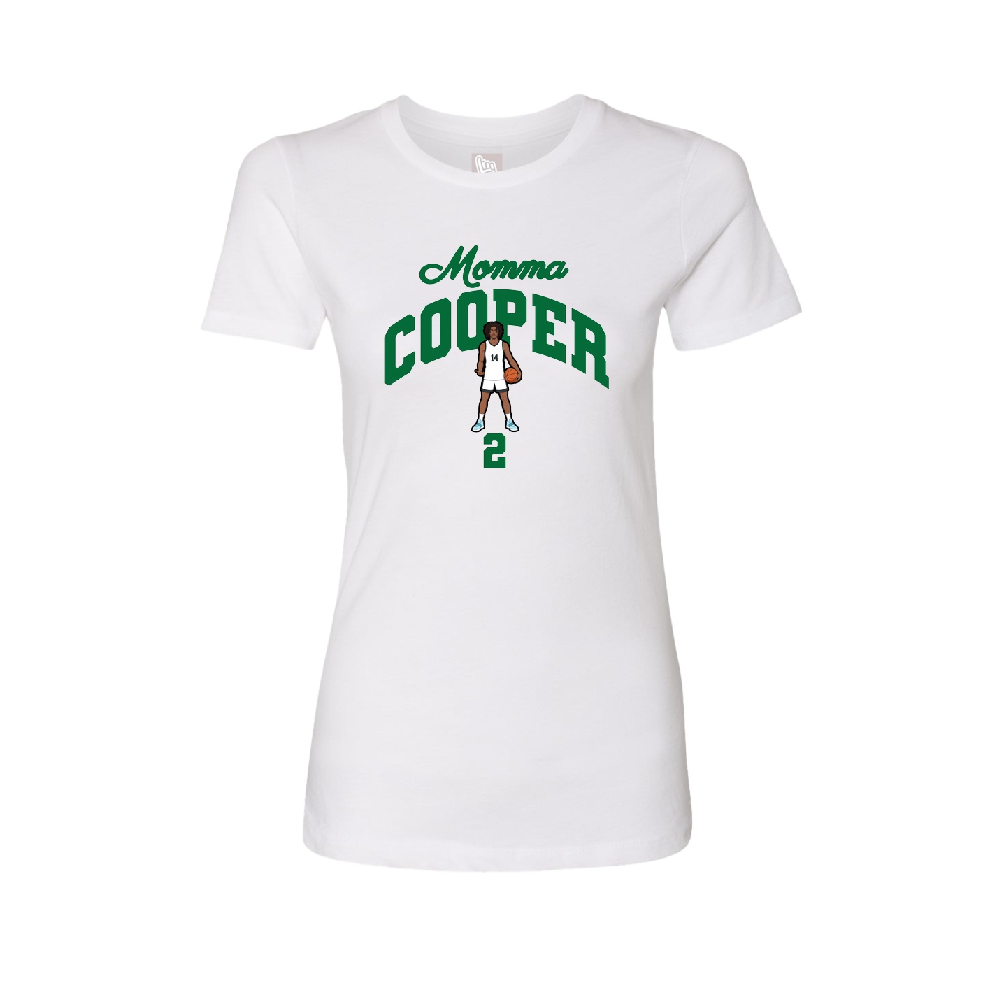 Womens Tee — Mothers Day Arch in White