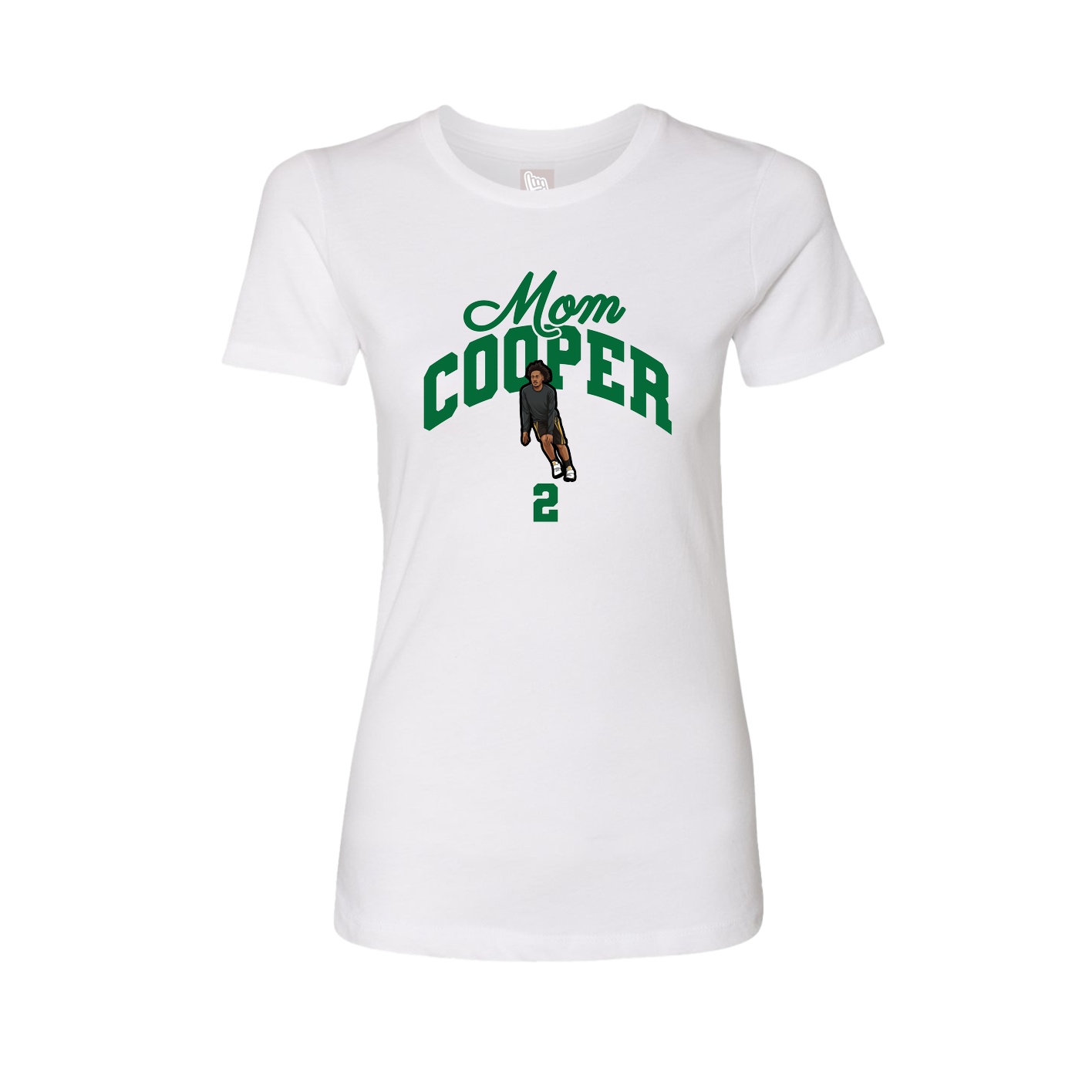 Womens Tee — Mothers Day Arch in White