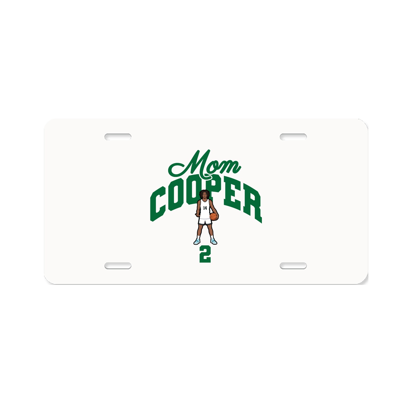 License Plate — Mothers Day Arch in Classic