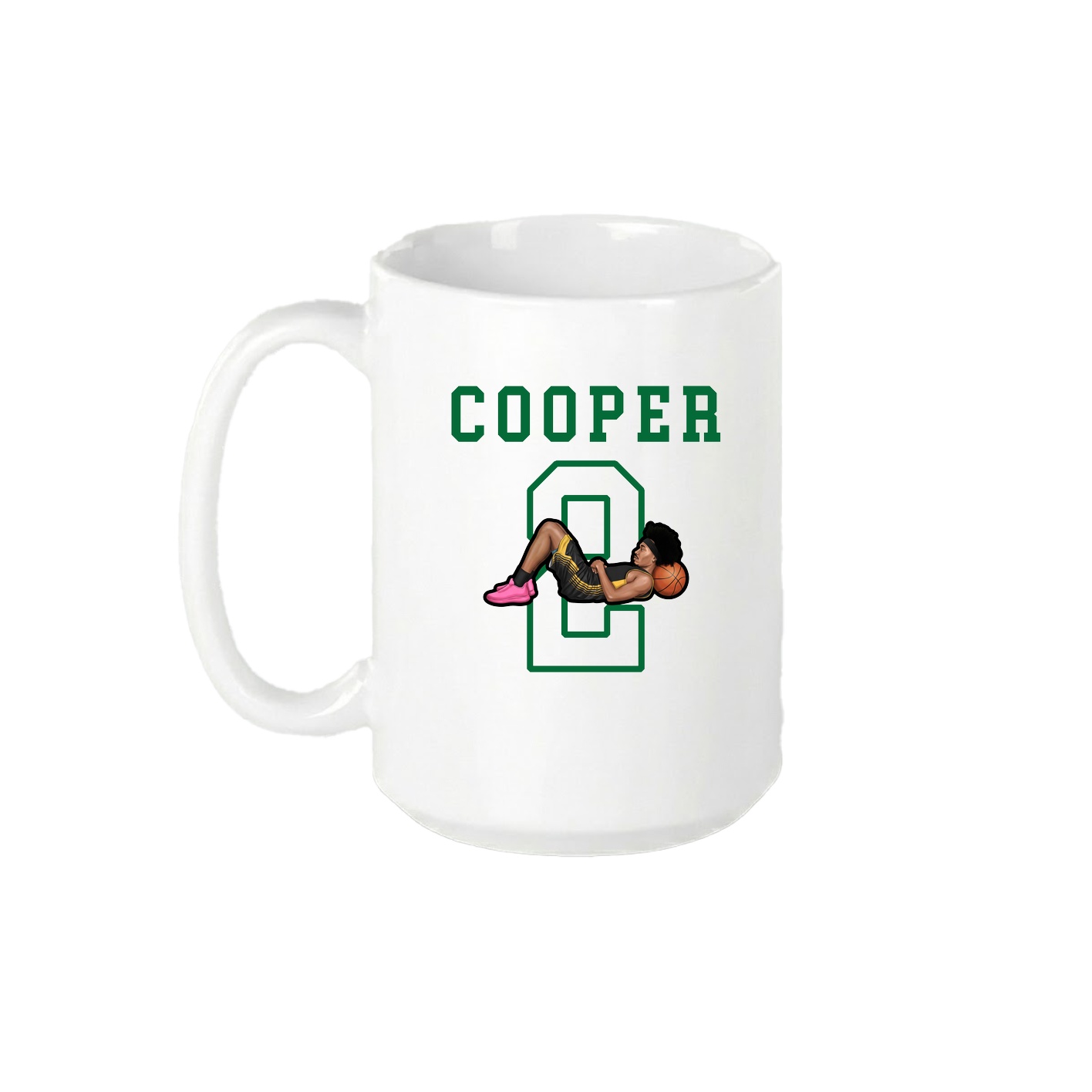 15oz Coffee Mug — Shirsey in White