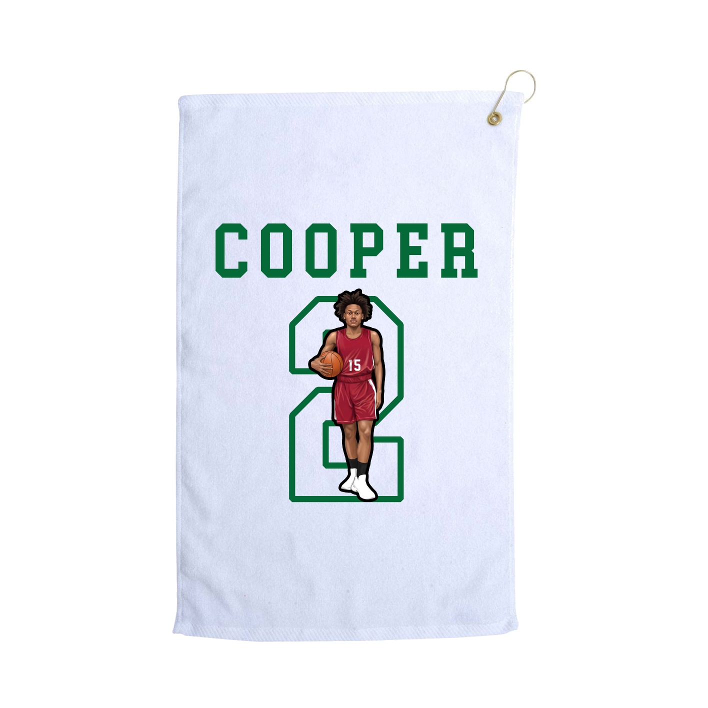 Golf Towel — Shirsey in White