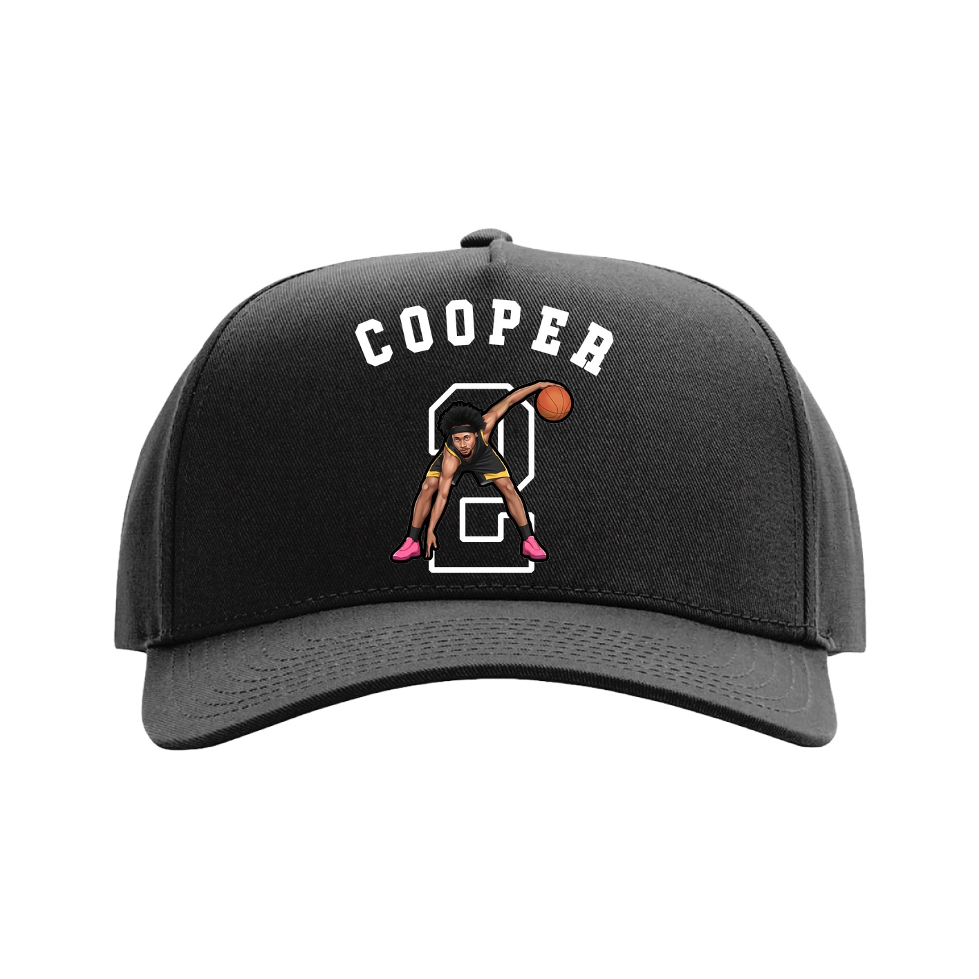 Full Fabric Five-Panel Champ Cap