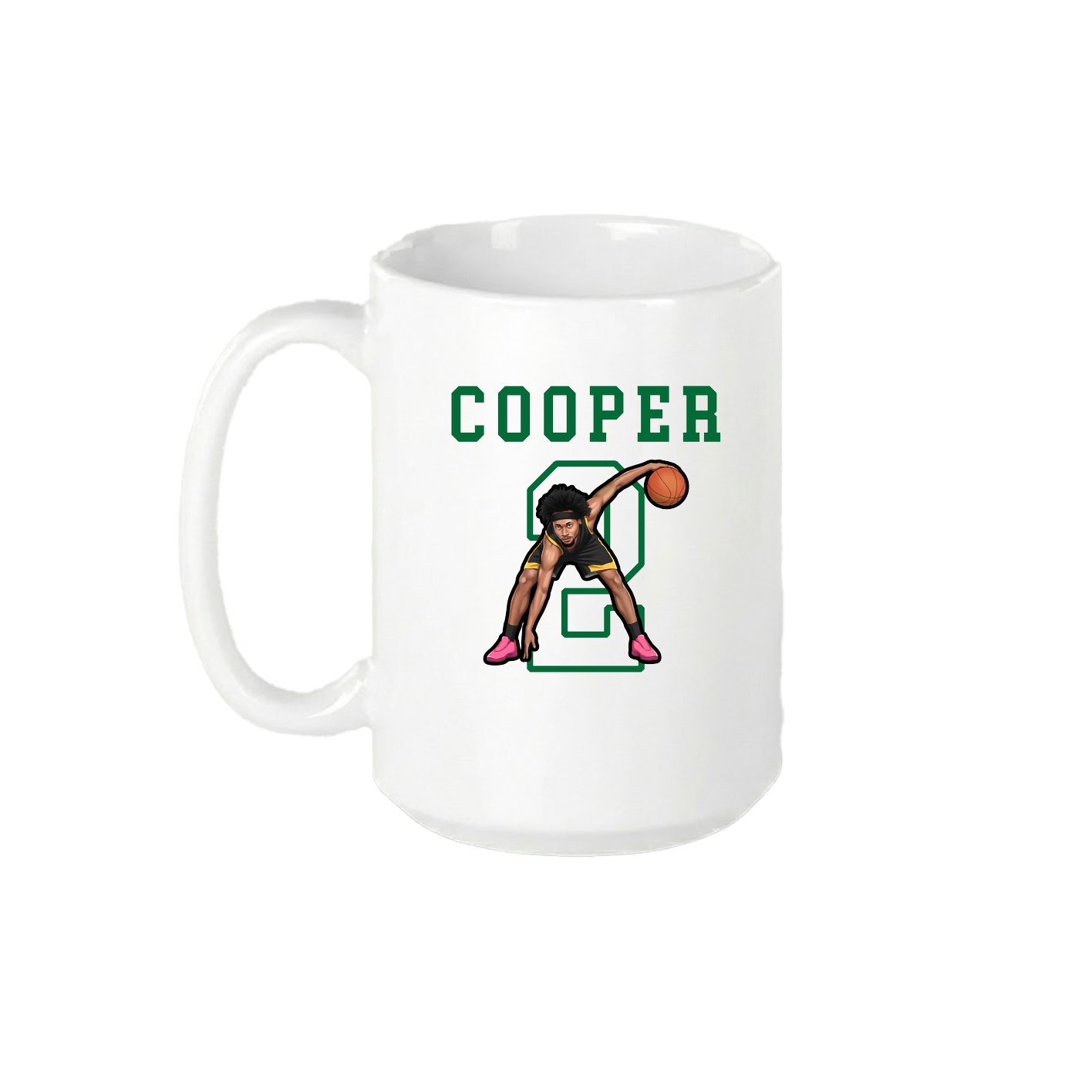 15oz Coffee Mug — Shirsey in White