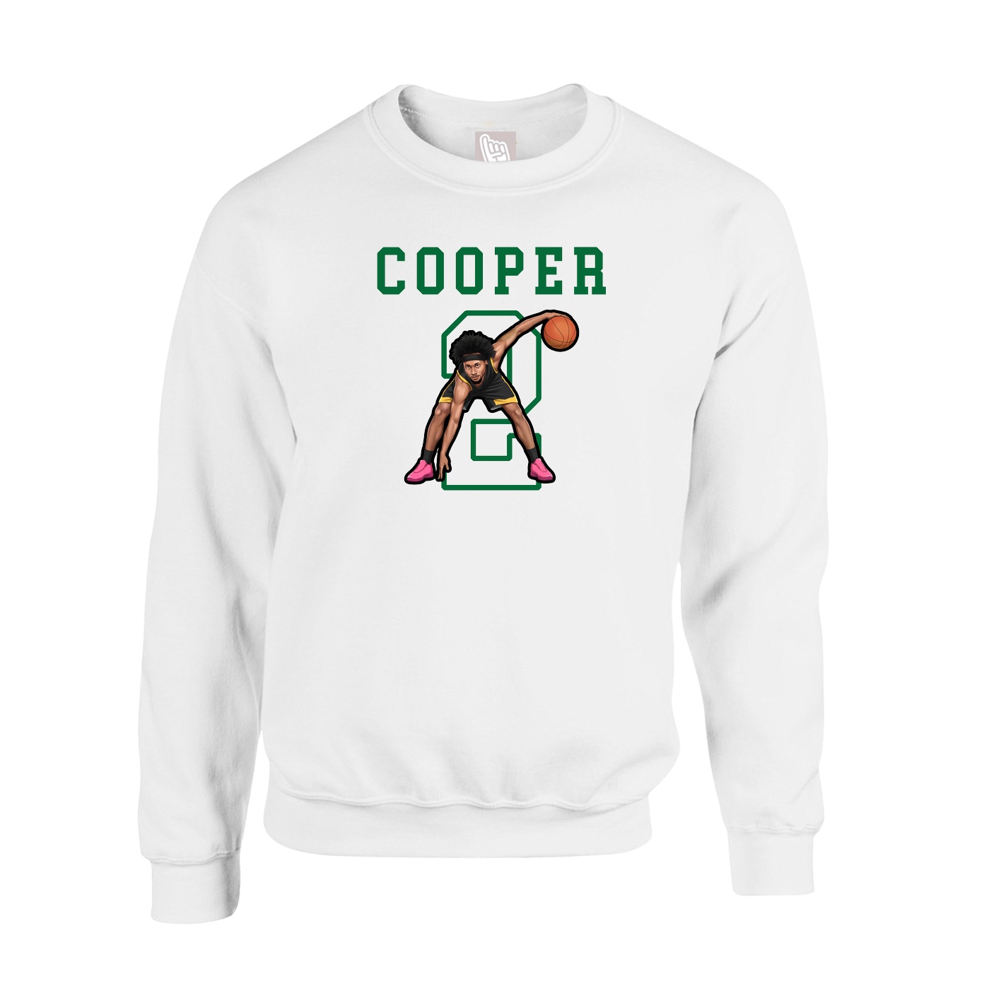 Fleece Crew — Shirsey in White