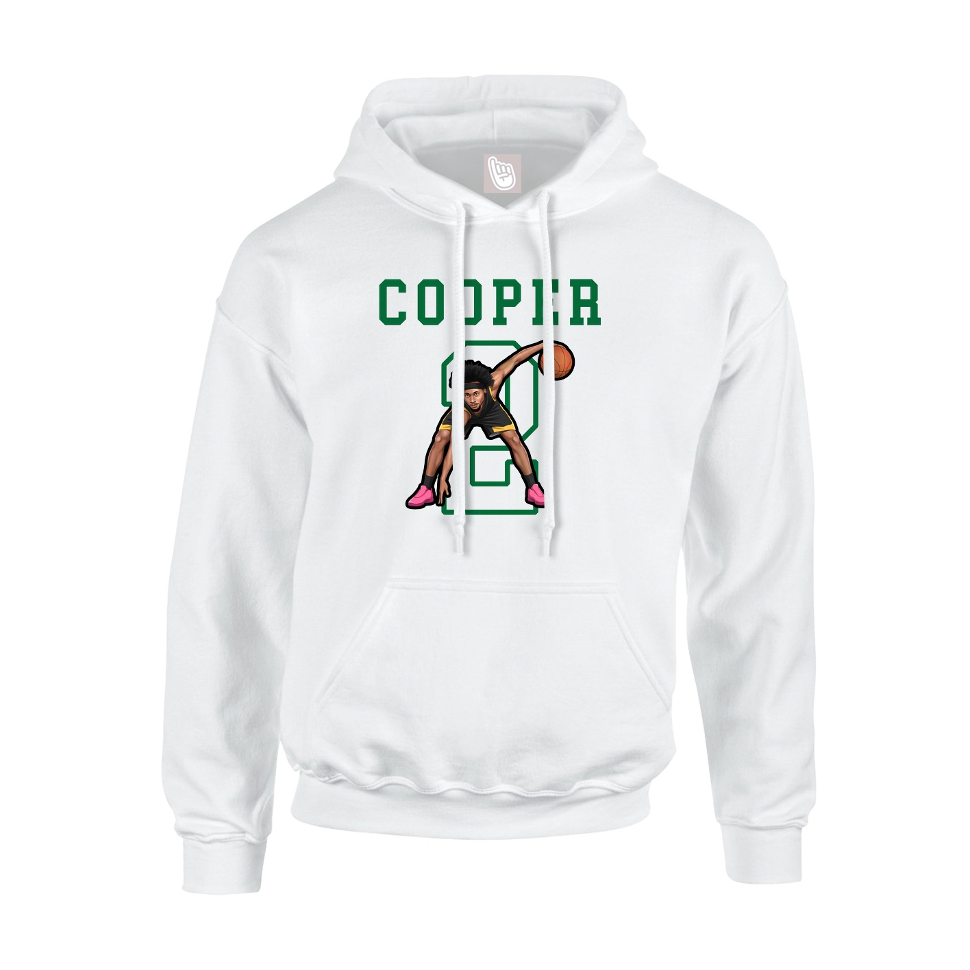 Youth Hoodie — Shirsey in White