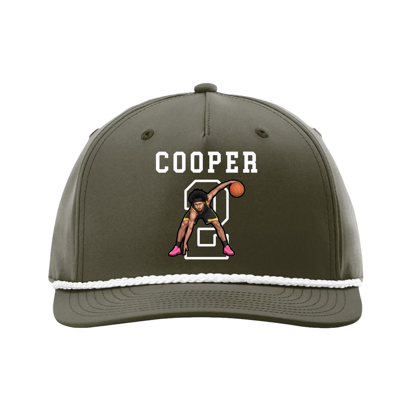 Five-Panel Classic Rope Cap — Shirsey in Green
