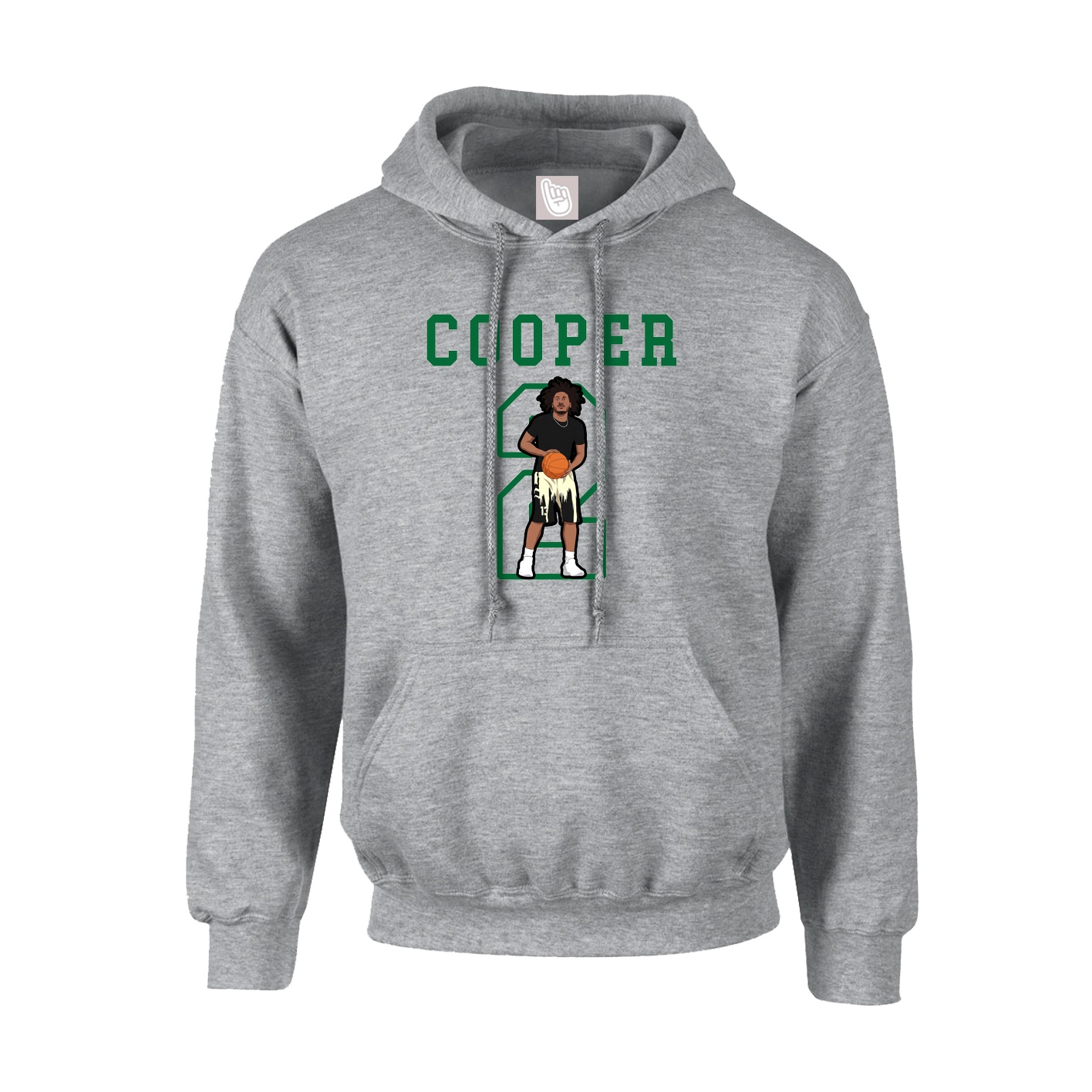 Hoodie — Shirsey in Grey