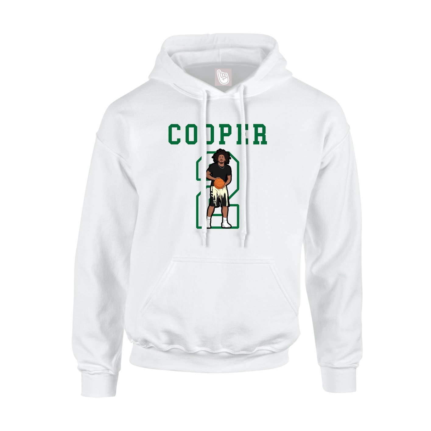 Youth Hoodie — Shirsey in White