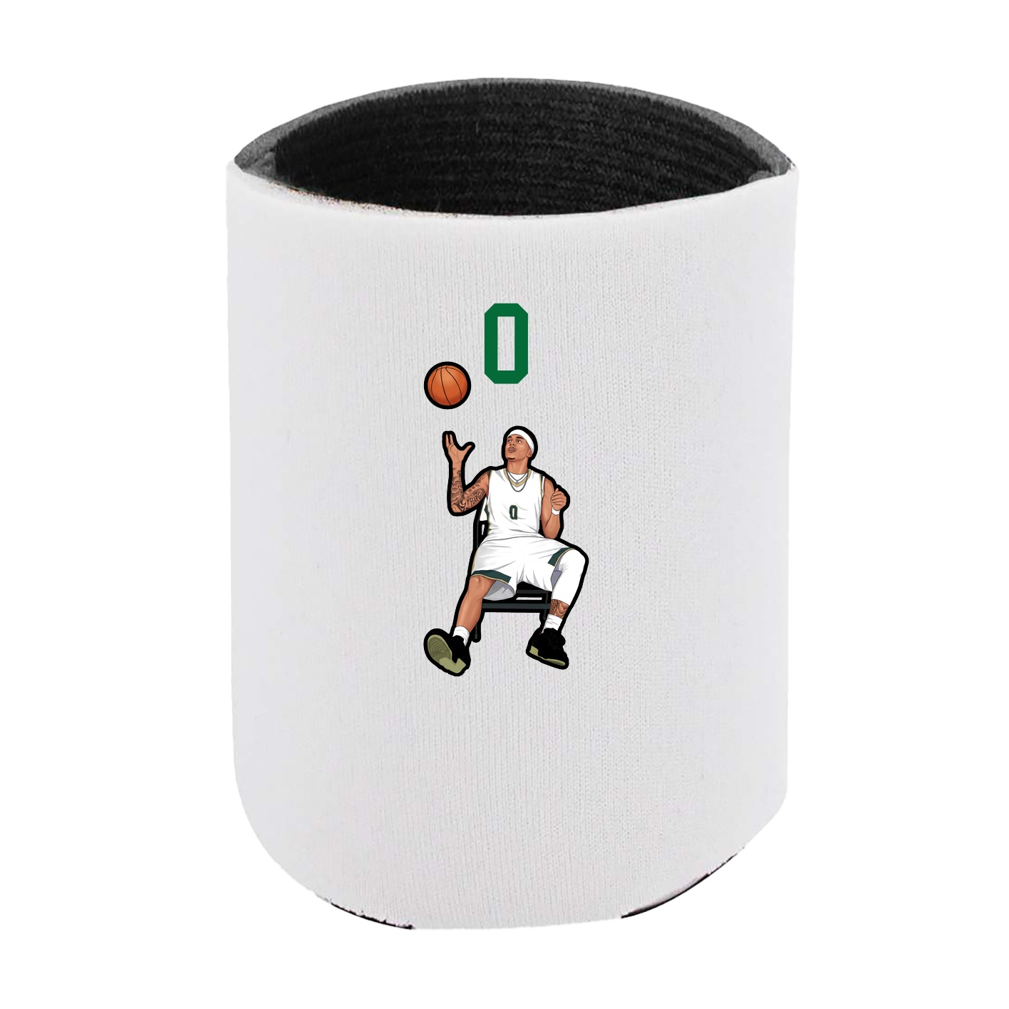 Can Holder — Number Top in White