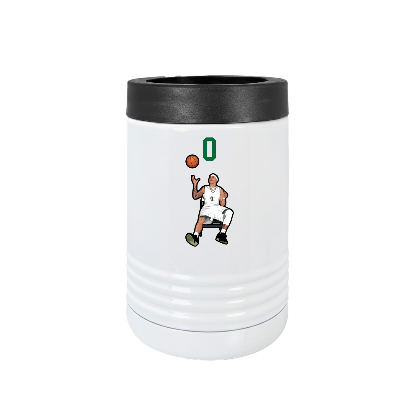 Beverage Holder — Number Top in White