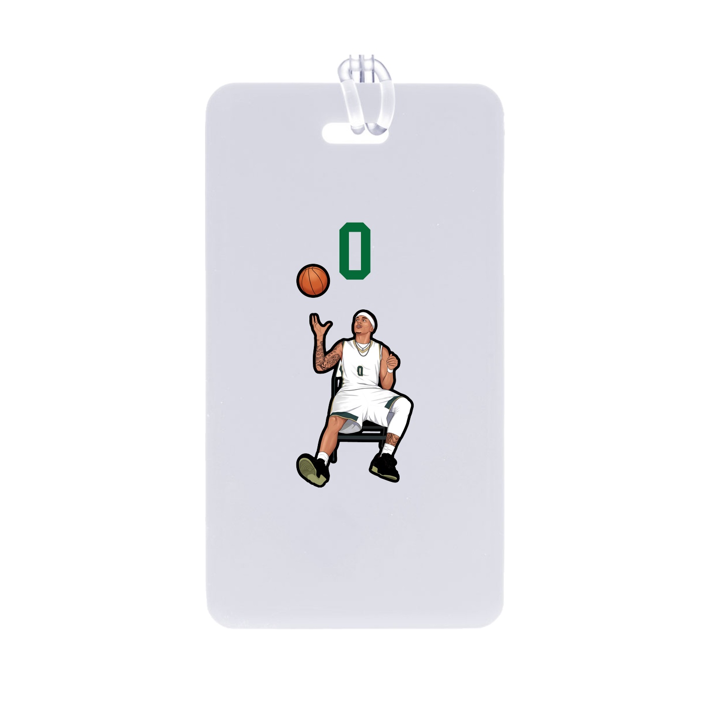 Bag Tag — Number Top in Classic