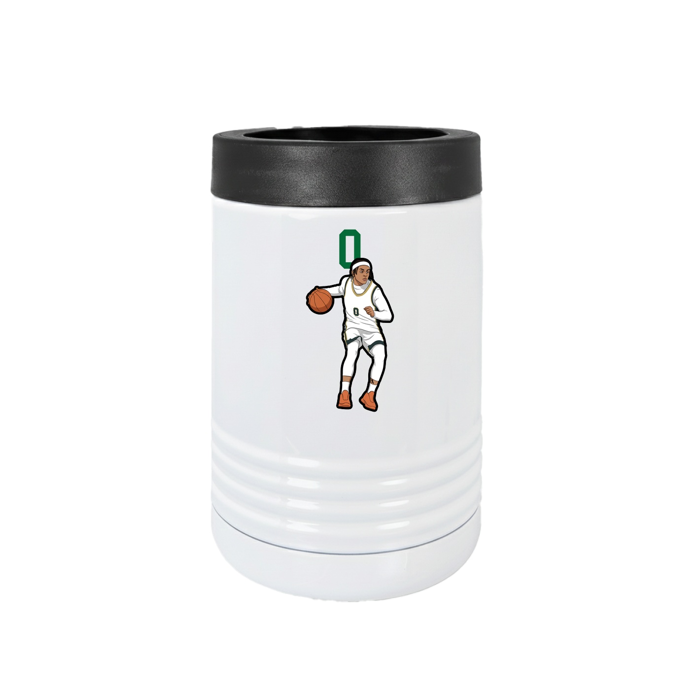 Beverage Holder — Number Top in White