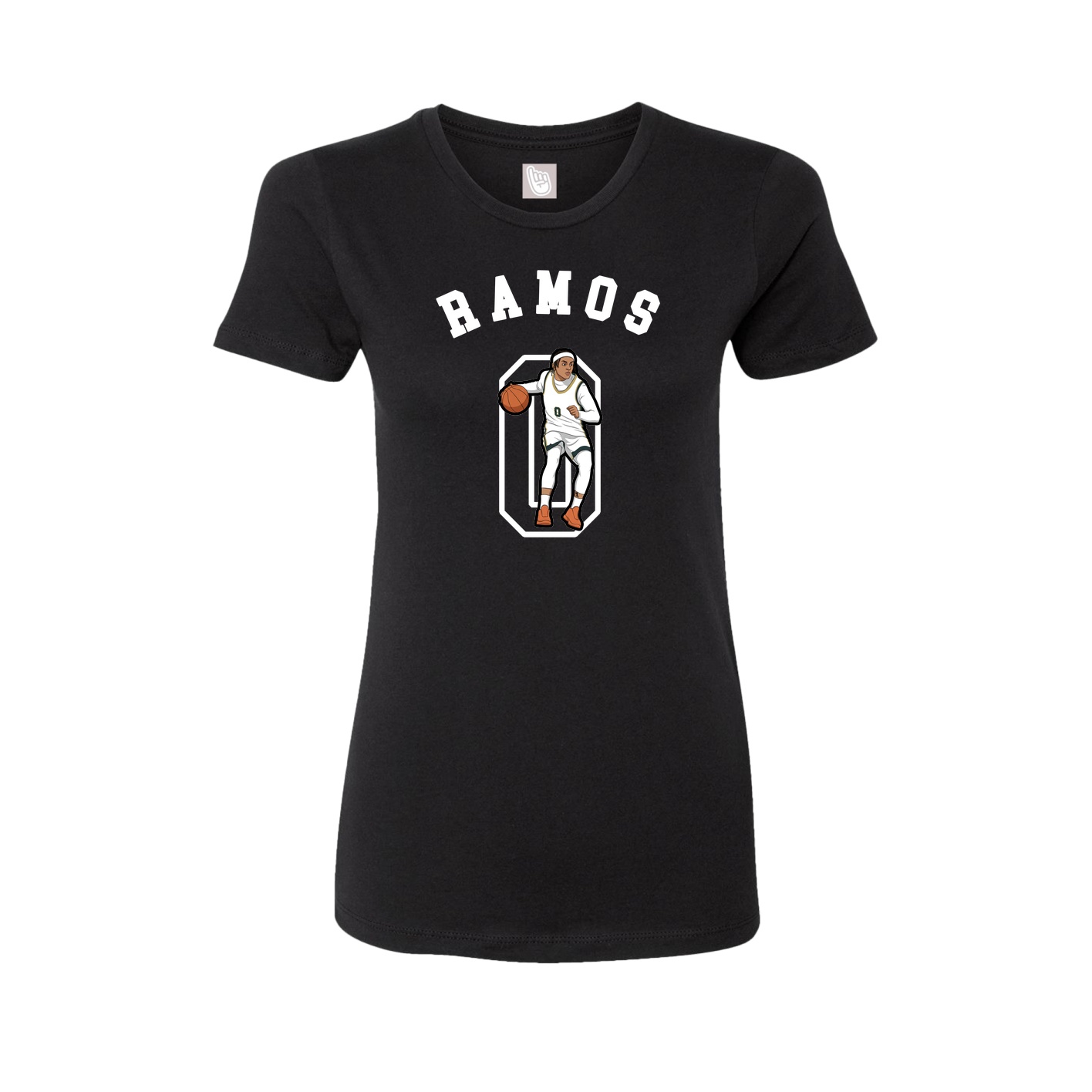 Womens Tee — Shirsey Arch in Black