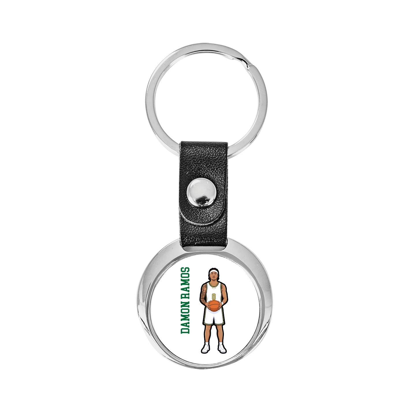 Key Chain — Name Vertical in Classic