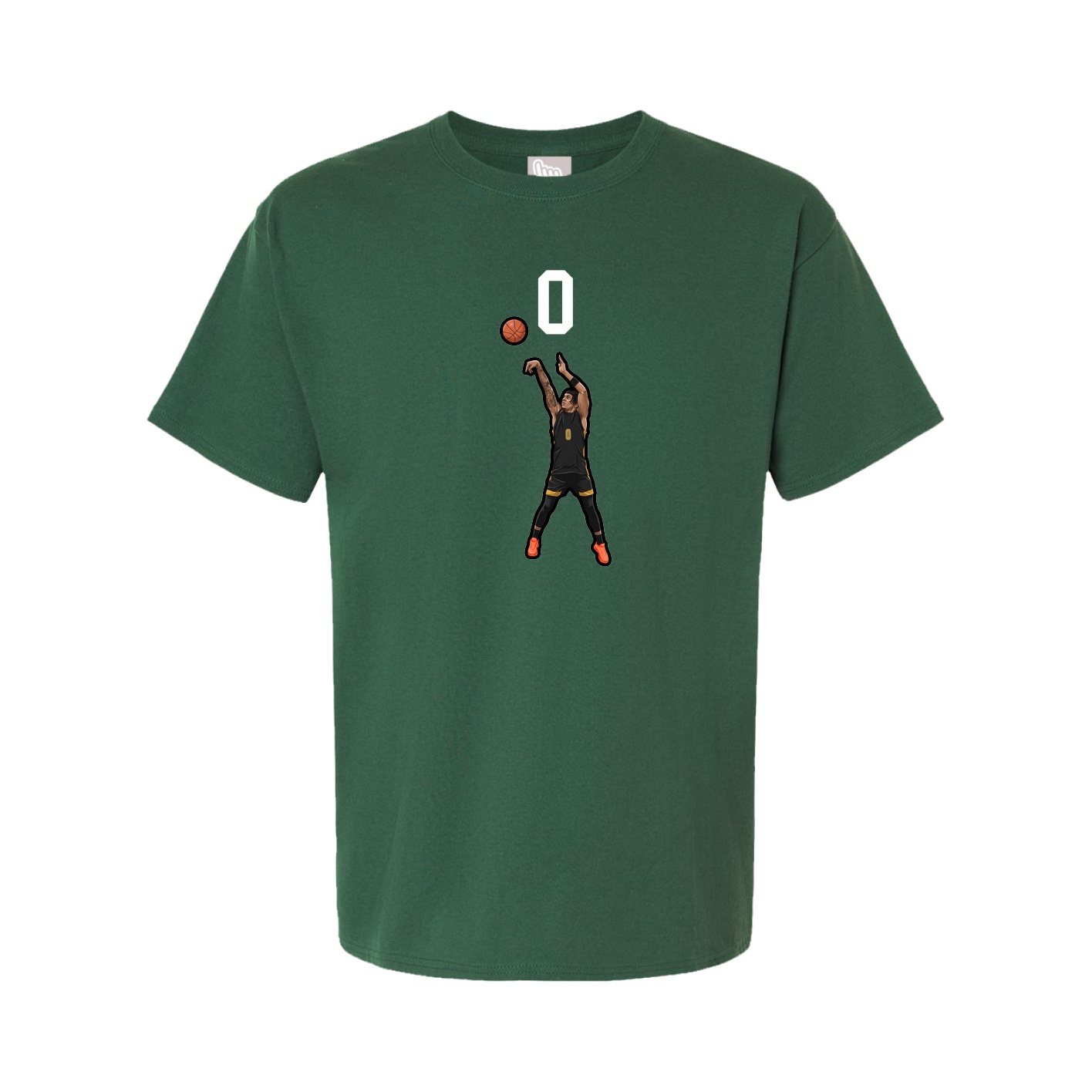 Tee — Number Top in Green
